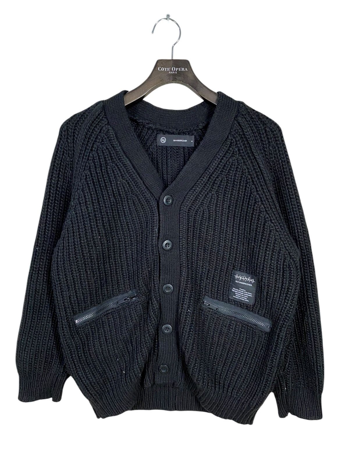 GU × Undercover Undercover x gu cable knit cardigan sweater Size US S / EU 44-46 / 1 - 4 Thumbnail