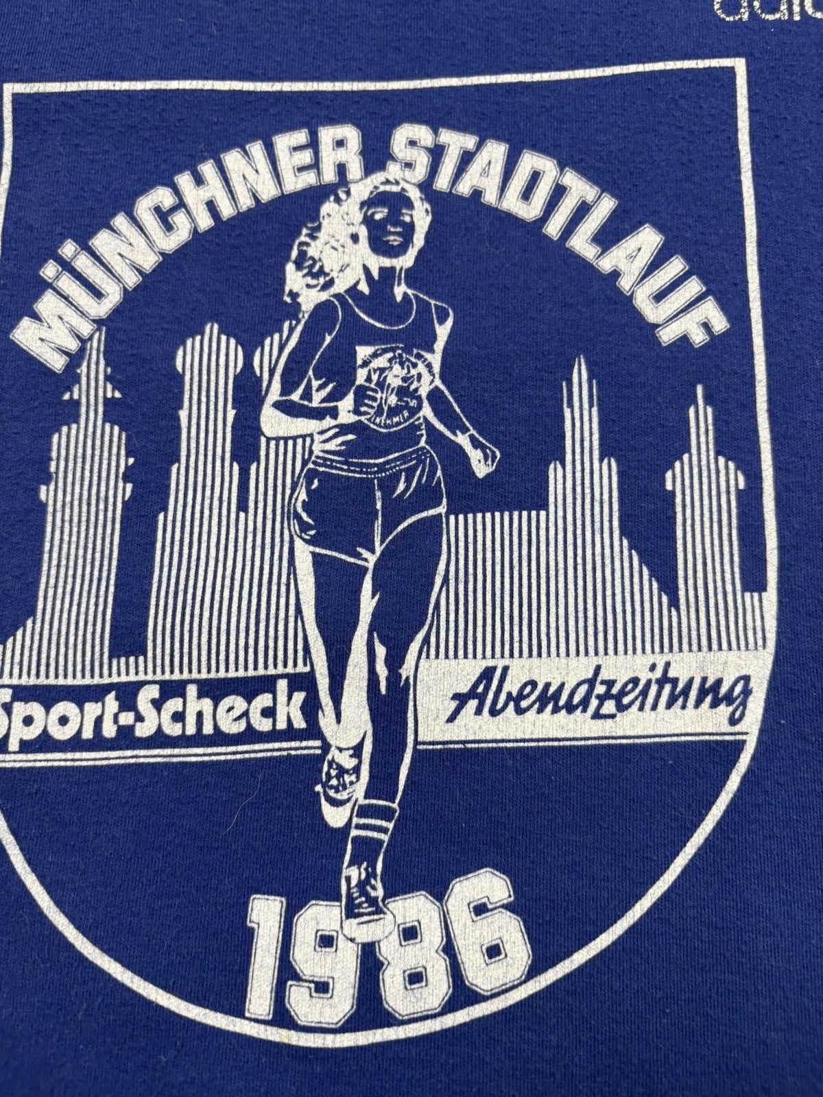 Adidas Vintage Adidas Munchen Stadtlauf 1986 Ringer T Shirt 80s M Size US M / EU 48-50 / 2 - 6 Thumbnail