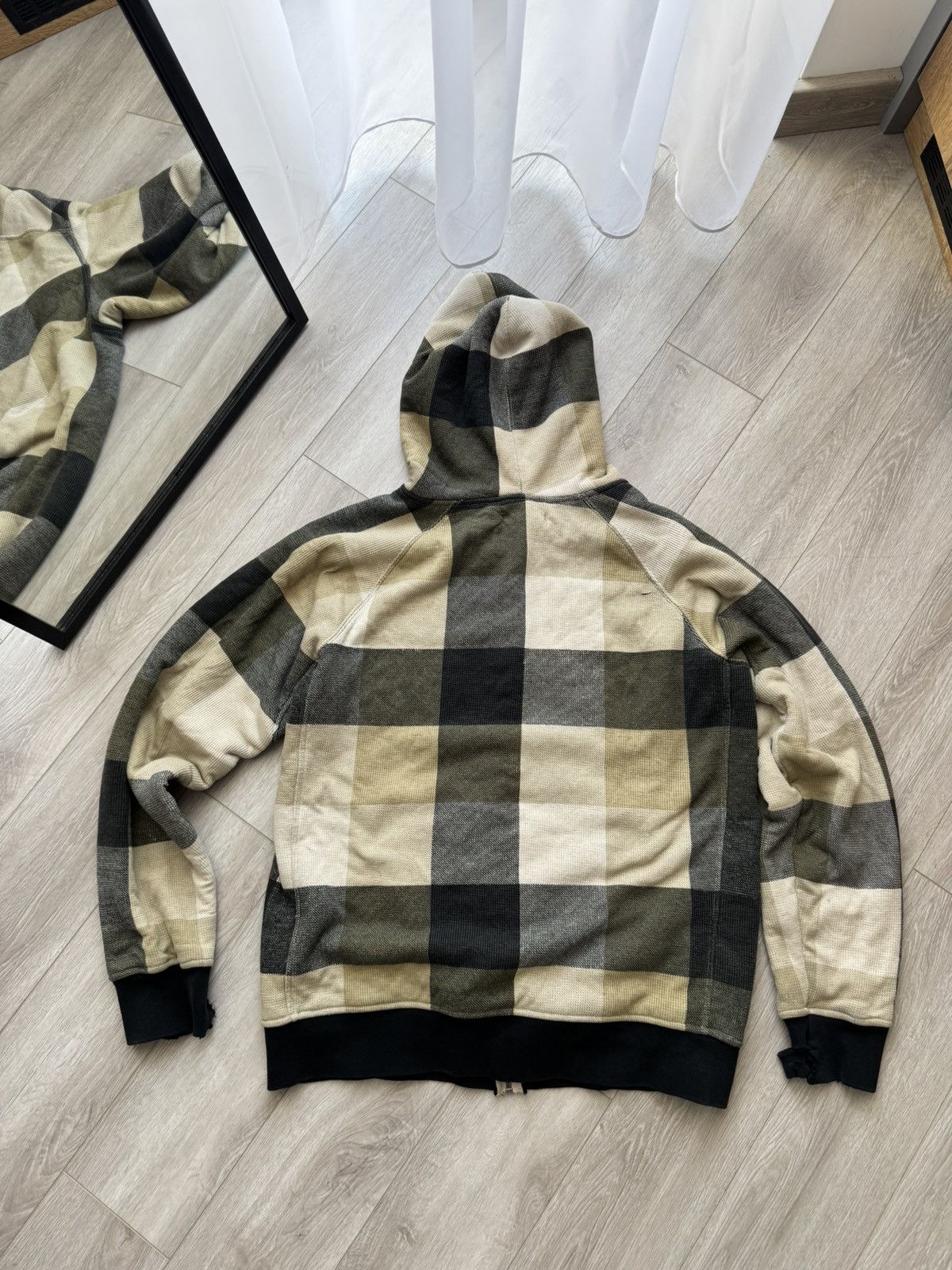 Element × Etnies × Vintage Vintage Early 2000s Etnies Fur Zip up Skate Hoodie Size US L / EU 52-54 / 3 - 9 Thumbnail