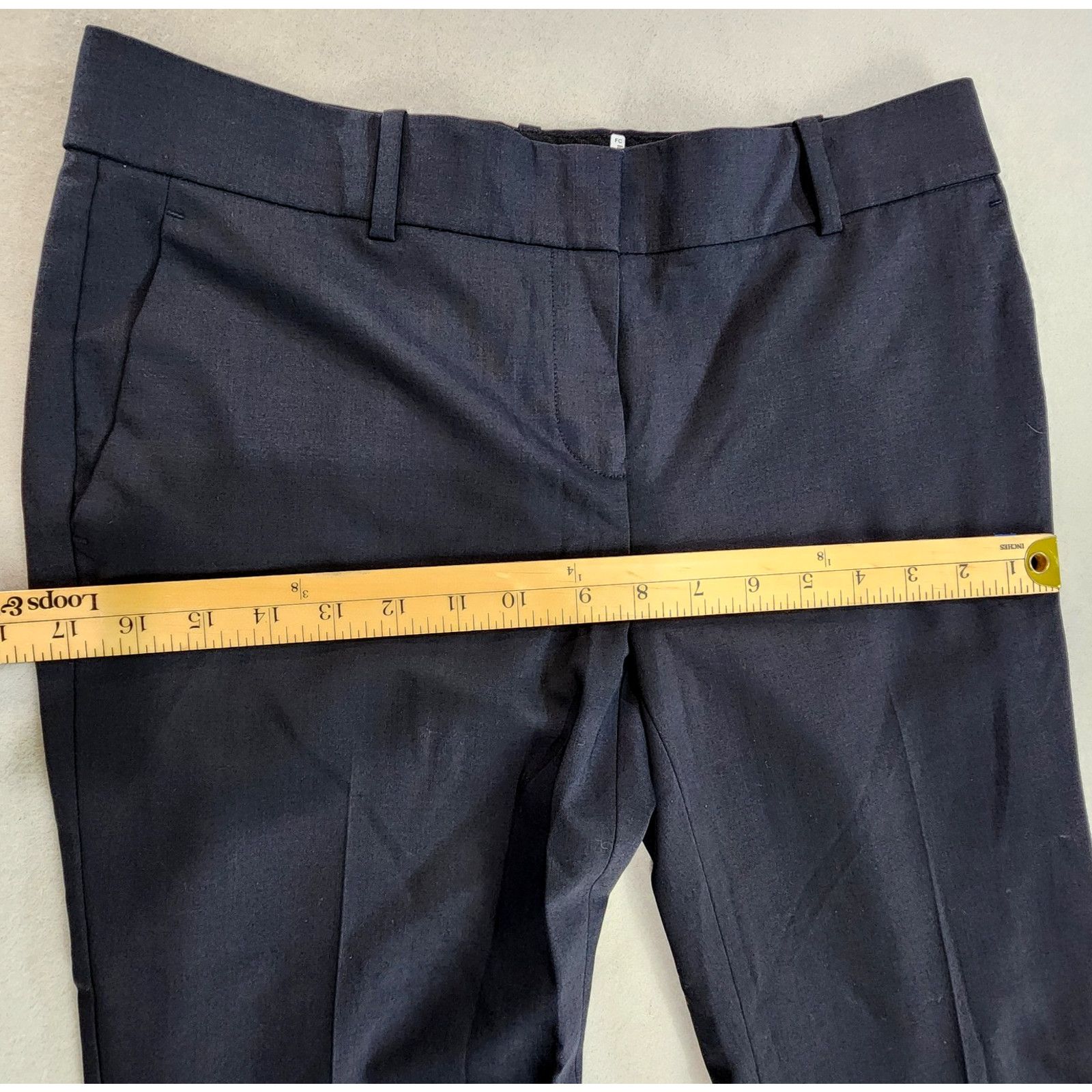 Ann Taylor Ann Taylor Devin Fit Pants Women Size 2 Black Straight Leg Size 26" / US 2 / IT 38 - 6 Thumbnail