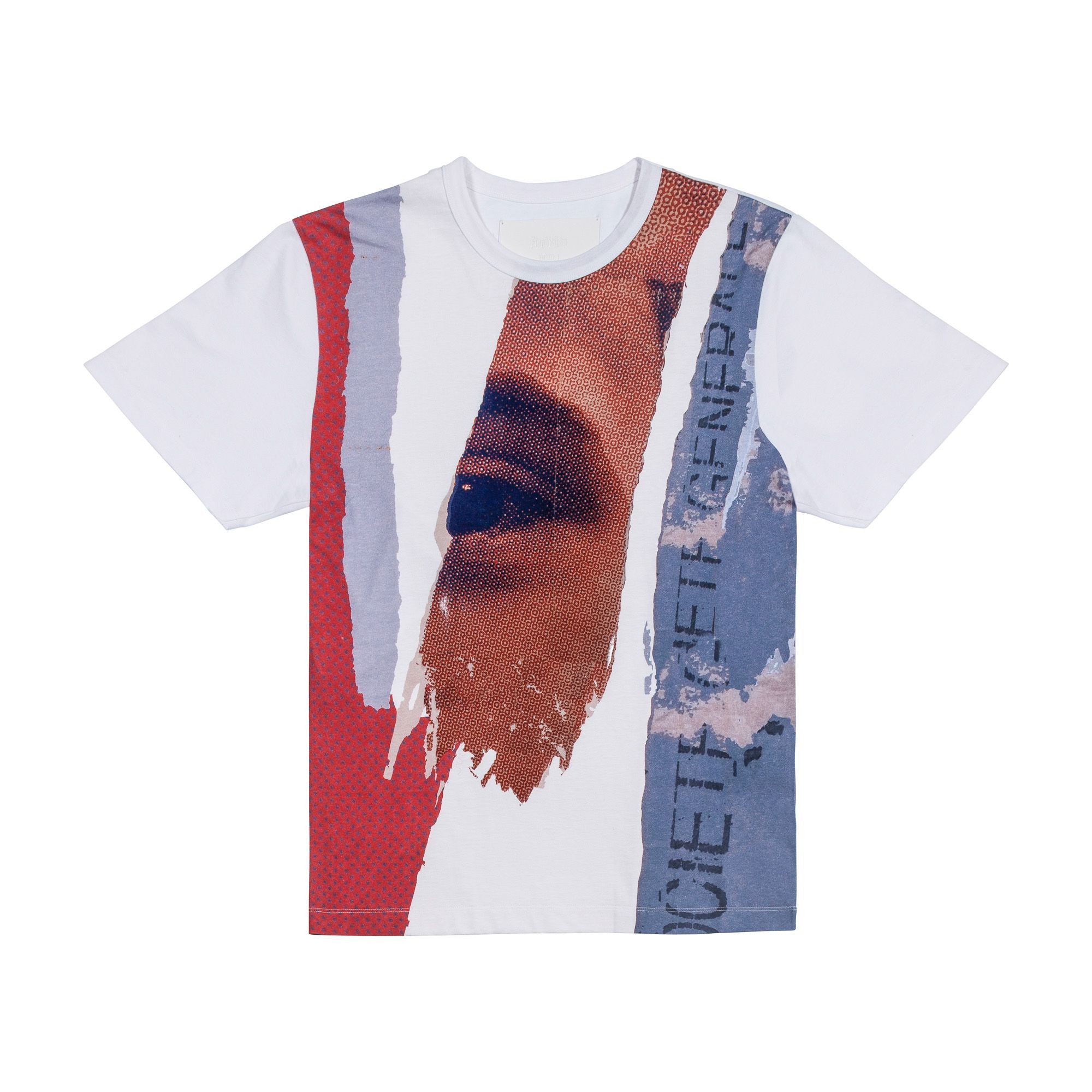 image of Juun J Franticham Collab T-Shirt in White, Men's (Size Large)