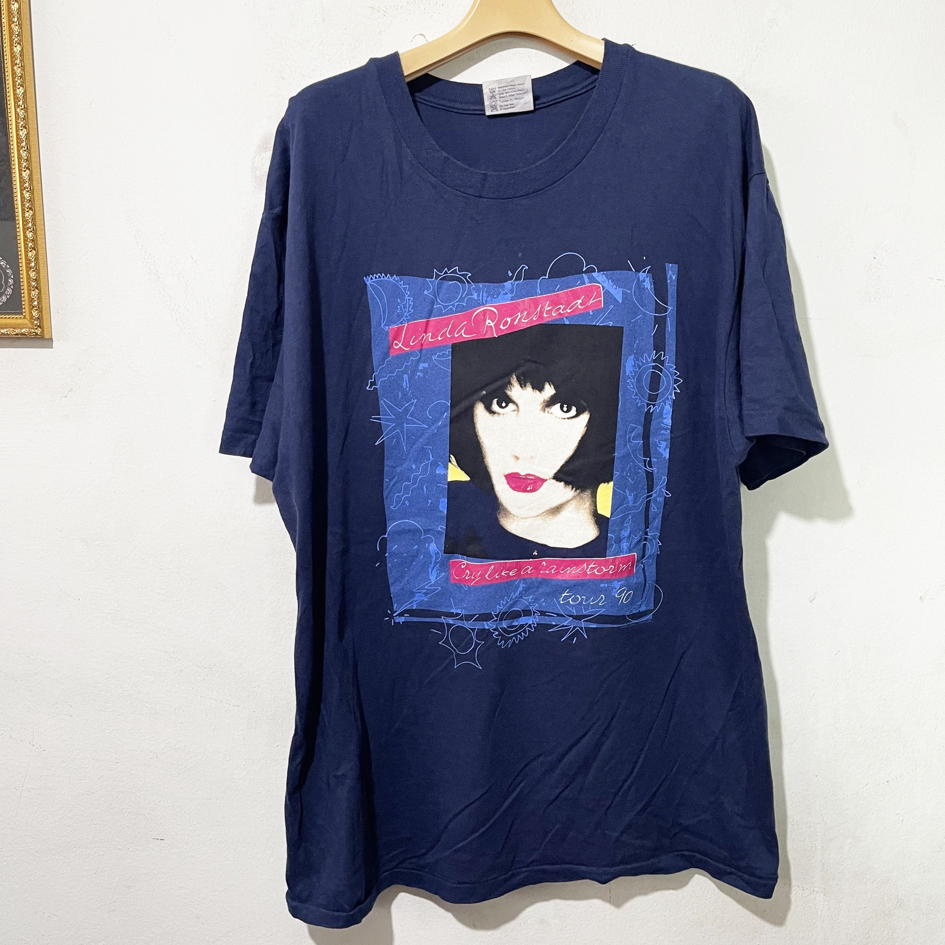 Vintage Vintage 90s Linda Ronstadt Shirt Size US XL / EU 56 / 4 - 1 Thumbnail