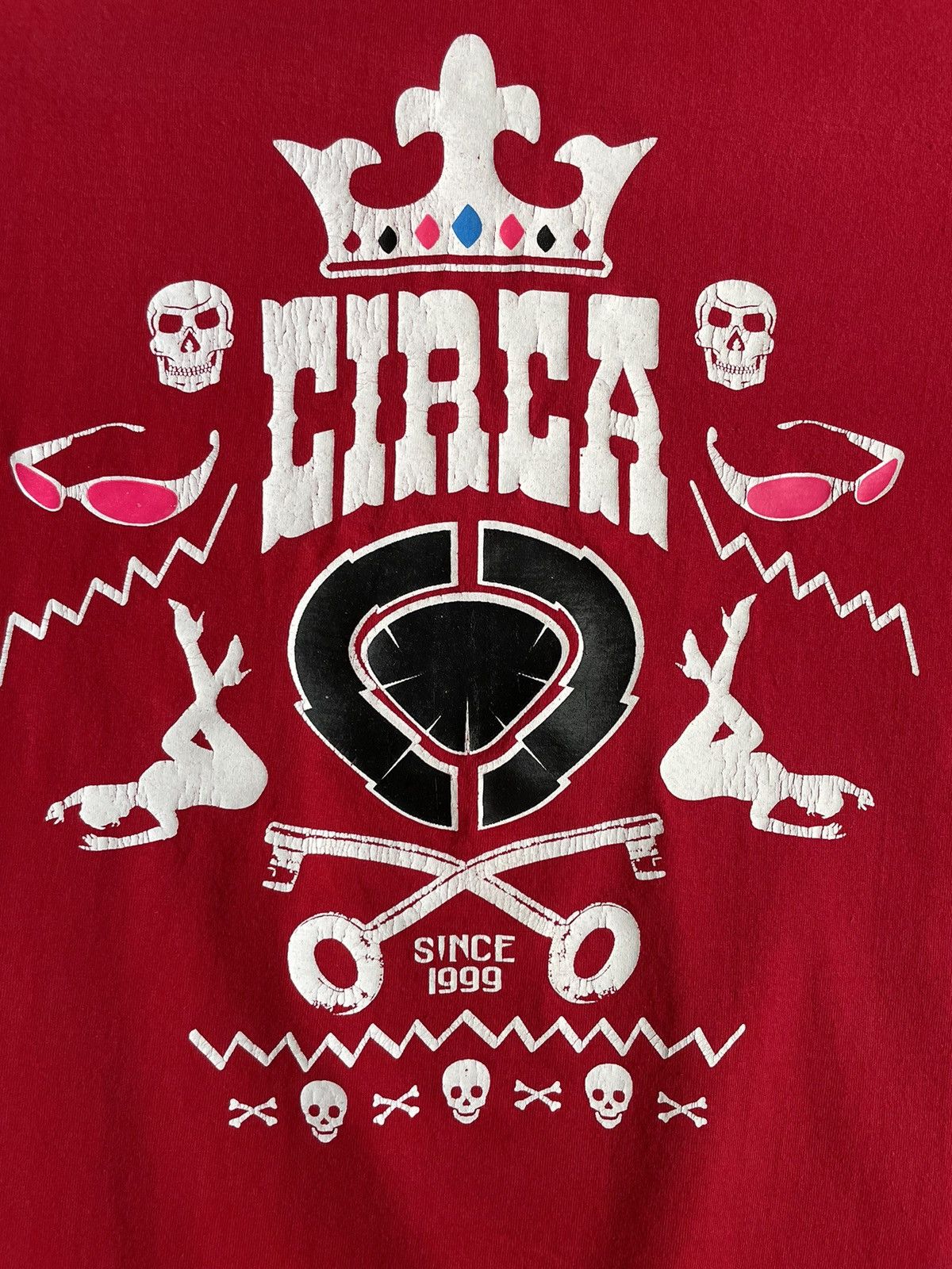 C1RCA Vintage C1RCA 1999 Rave Skateboard T-Shirt Very RARE Size US L / EU 52-54 / 3 - 3 Thumbnail