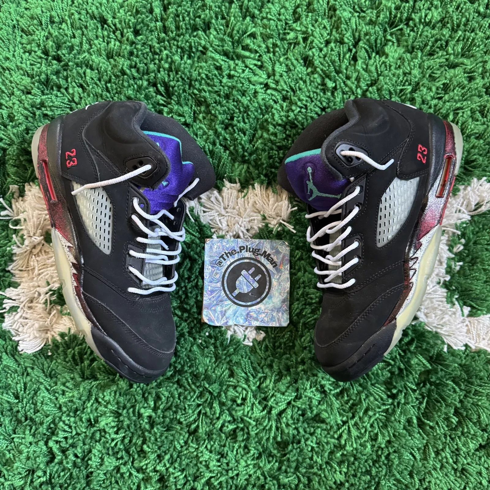 Air Jordan Retro Top Fire Red Metallic Grape