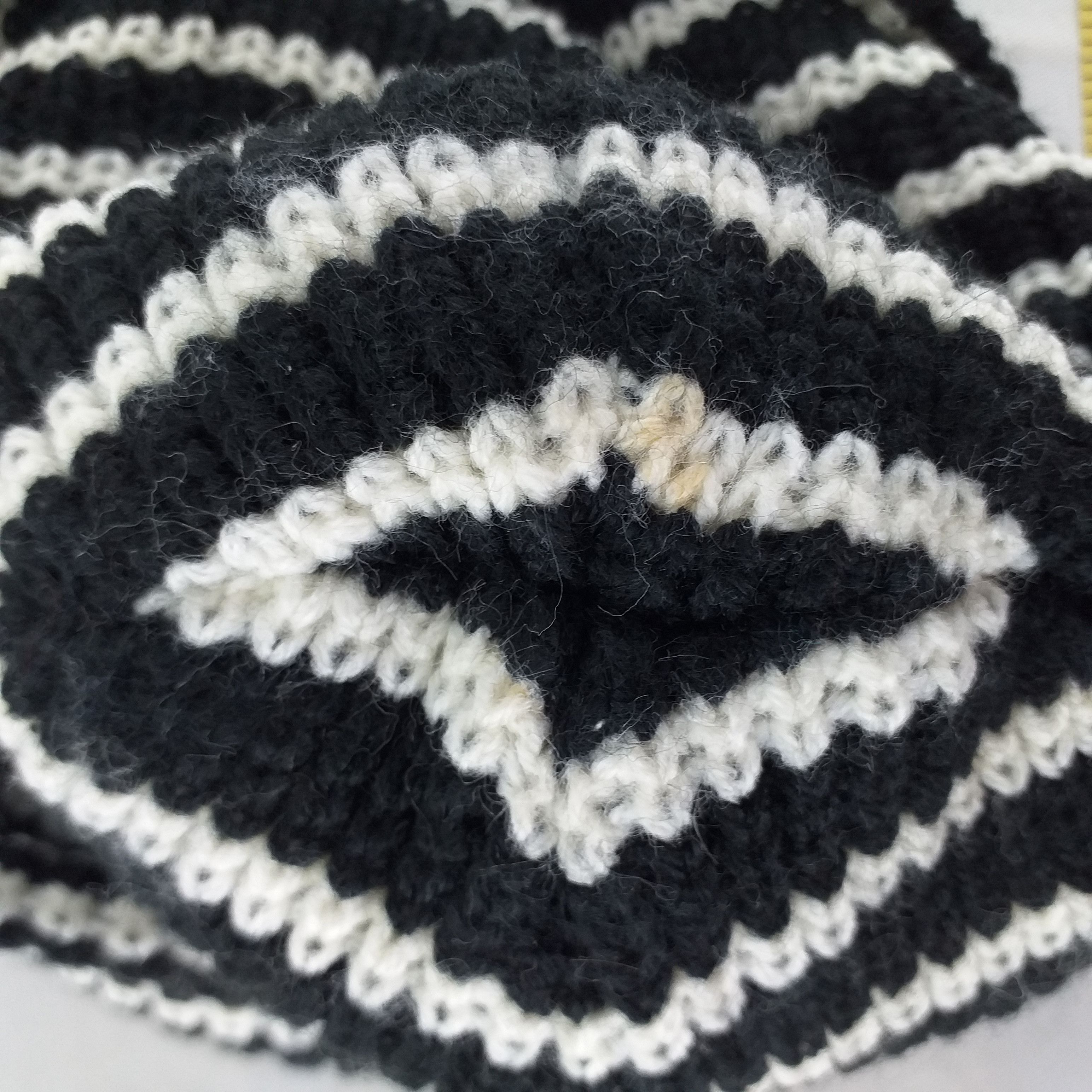 Global Work Vintage Global Work Stripes Snow Cap Hat Beanie -BN474 Size ONE SIZE - 8 Thumbnail