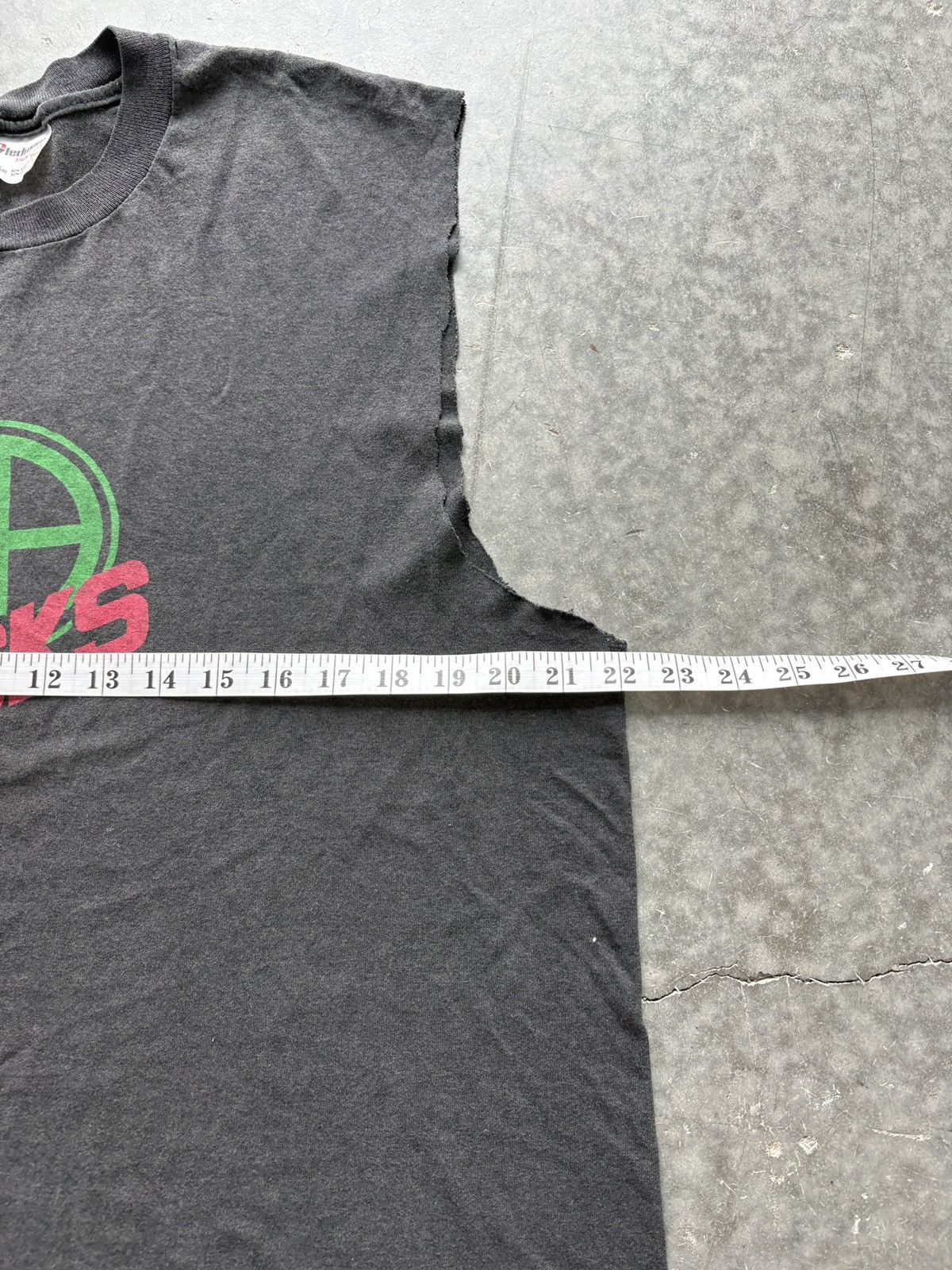 Vintage Vintage 80s Narcotics Anonymous Cut Off Tee Size US L / EU 52-54 / 3 - 6 Thumbnail