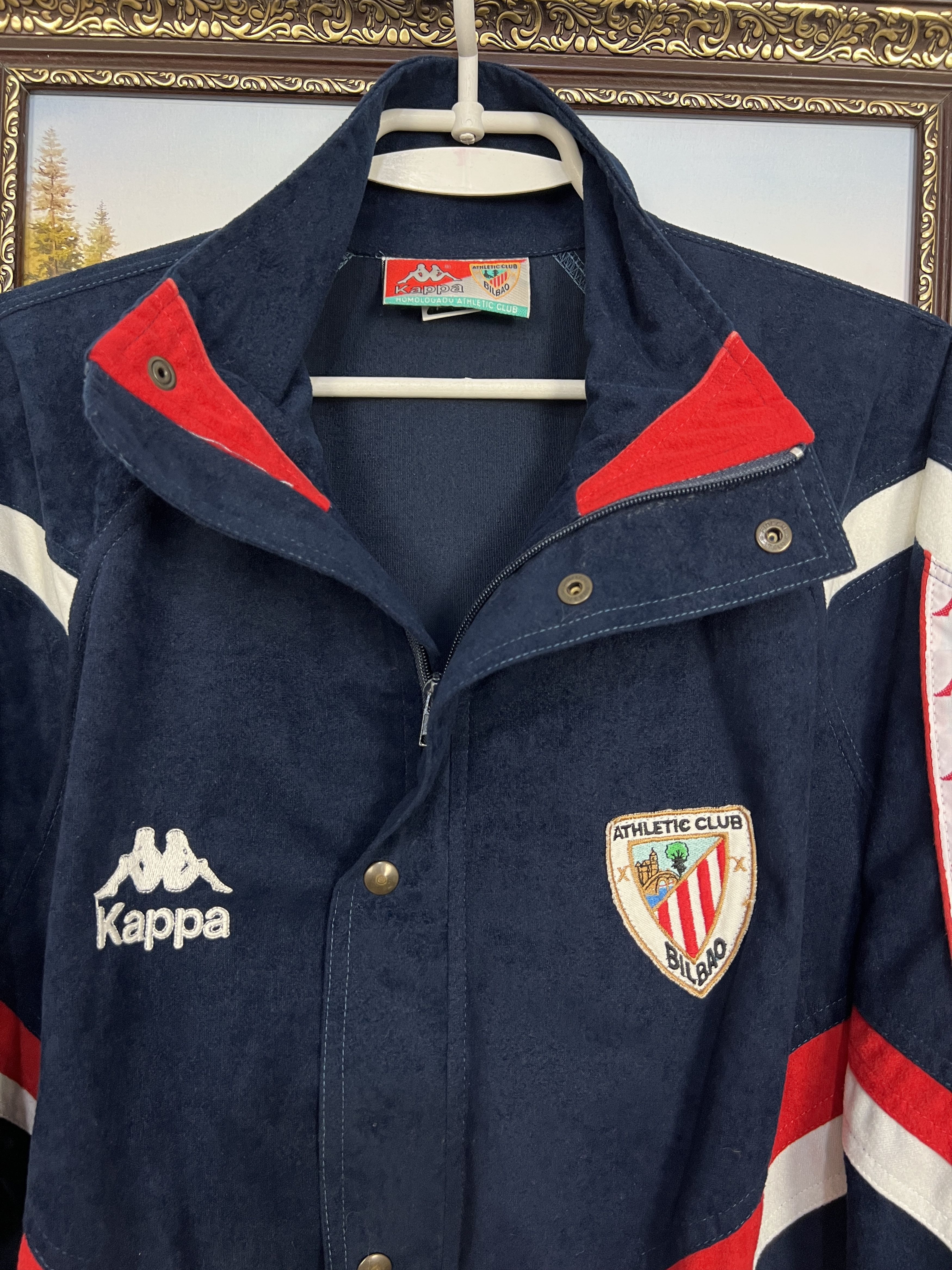 Kappa Vintage 90's Kappa Athletic Bilbao Football Jacket Soccer Size US L / EU 52-54 / 3 - 3 Thumbnail