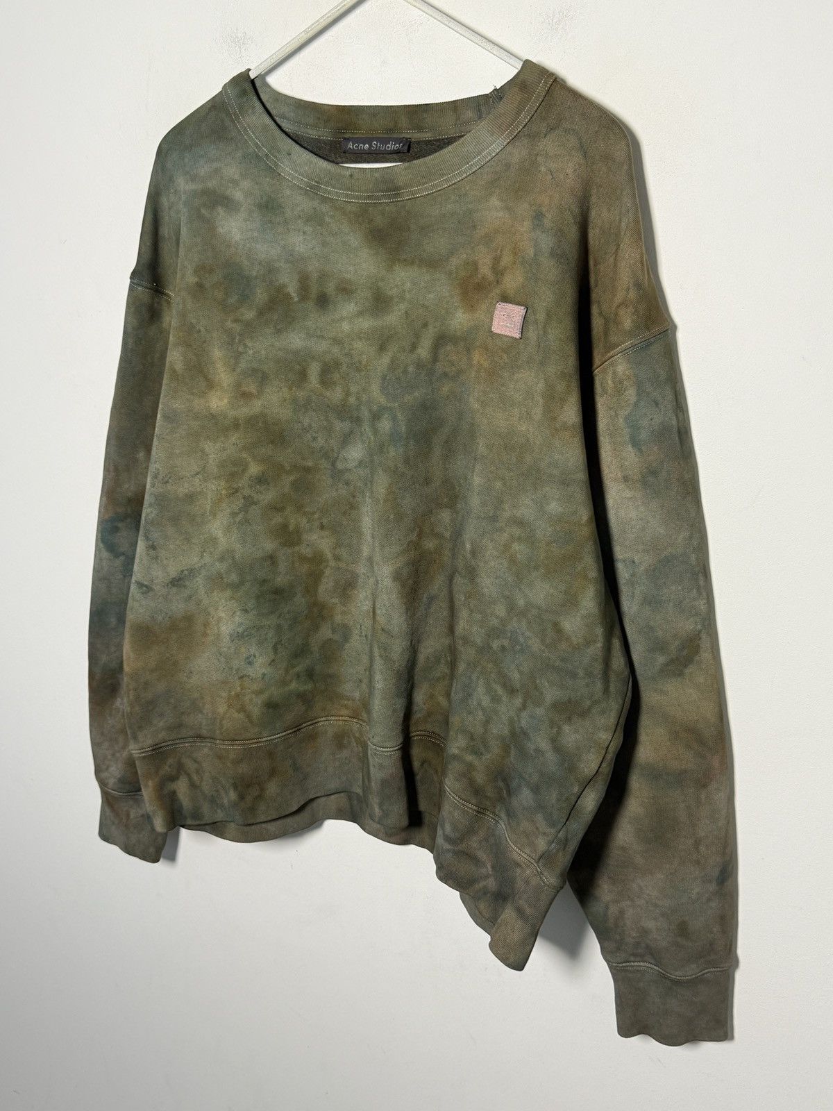 Acne Studios Acne Studios Boxy crewneck custom tie dye Size US XL / EU 56 / 4 - 3 Thumbnail