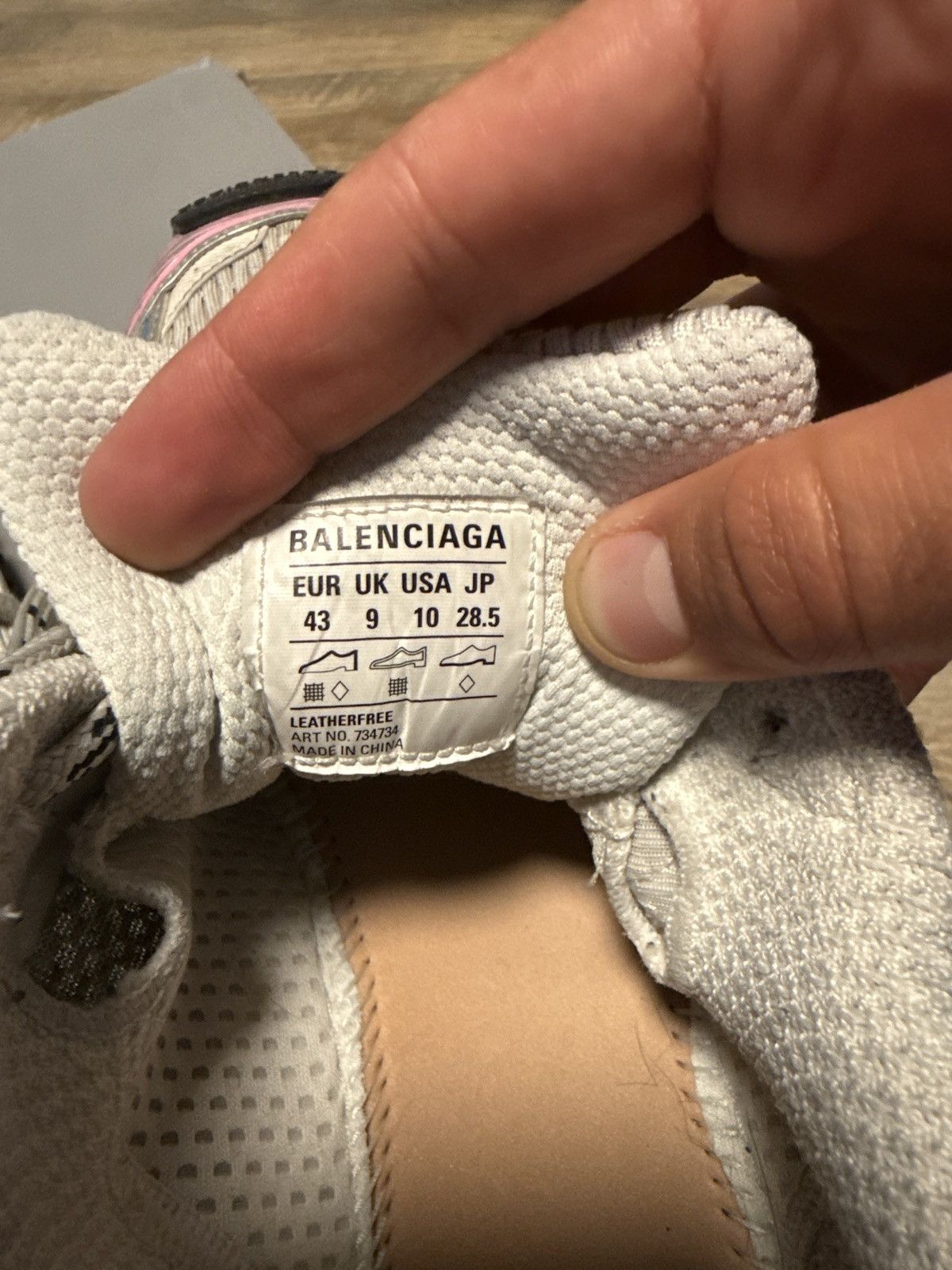 Balenciaga Balenciaga 3xl Multicolor Size 10 Size US 10 / EU 43 - 5 Thumbnail