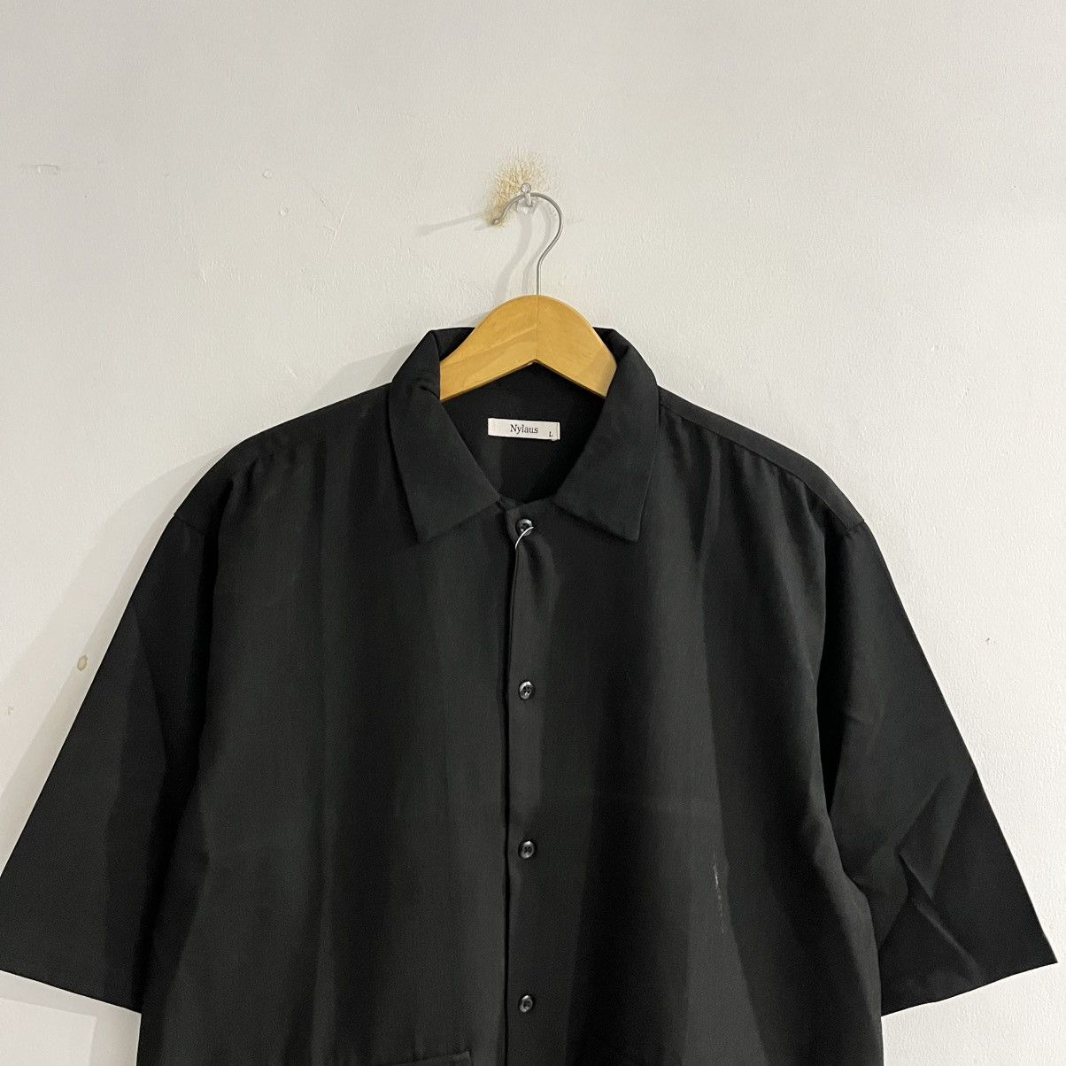Japanese Brand Nylaus Basic SS 2 Pocket Shirt Size US L / EU 52-54 / 3 - 2 Thumbnail
