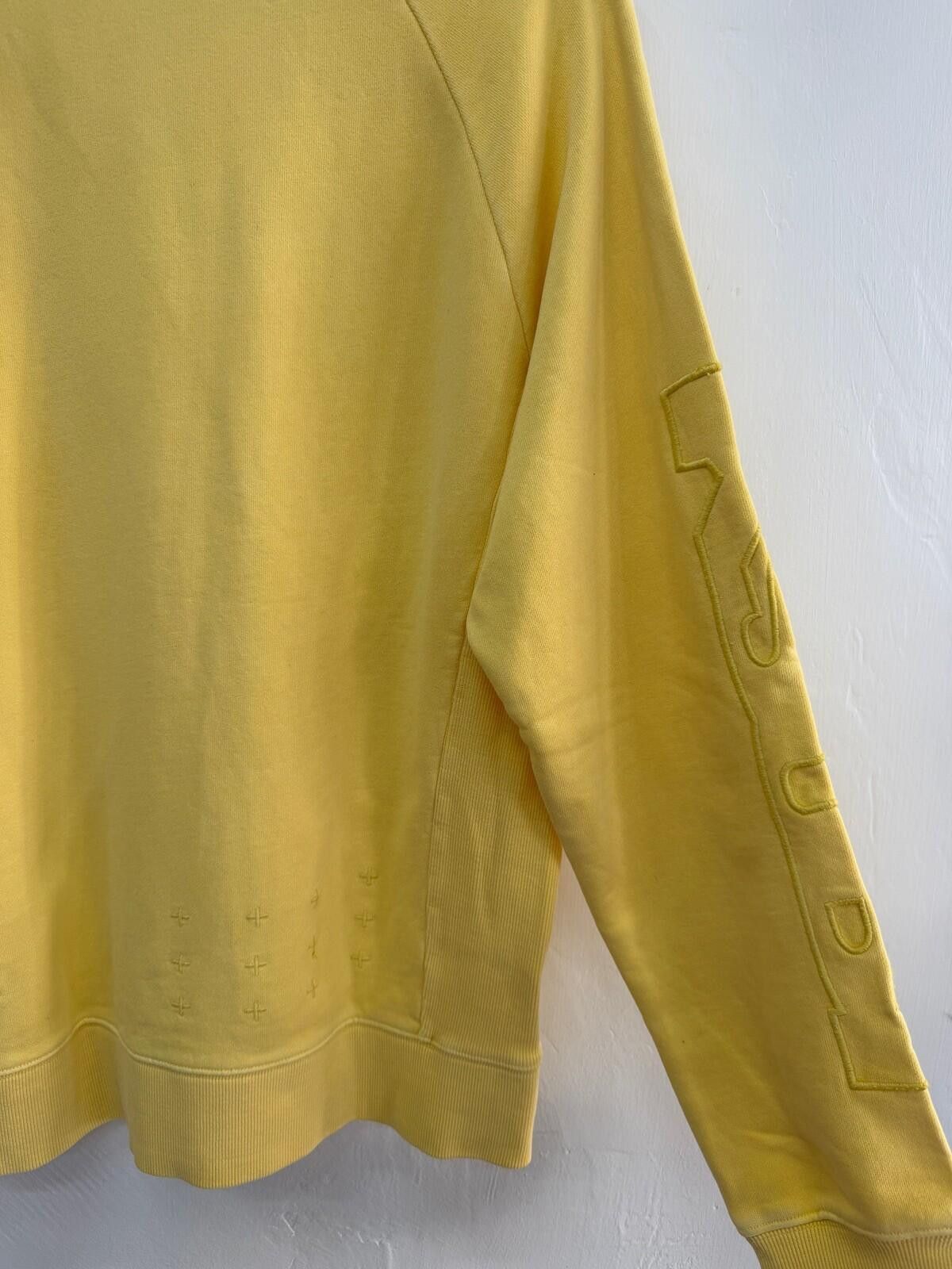 Ksubi new Ksubi womens small s yellow sweatshirt jumper top 8 Size S / US 4 / IT 40 - 7 Thumbnail
