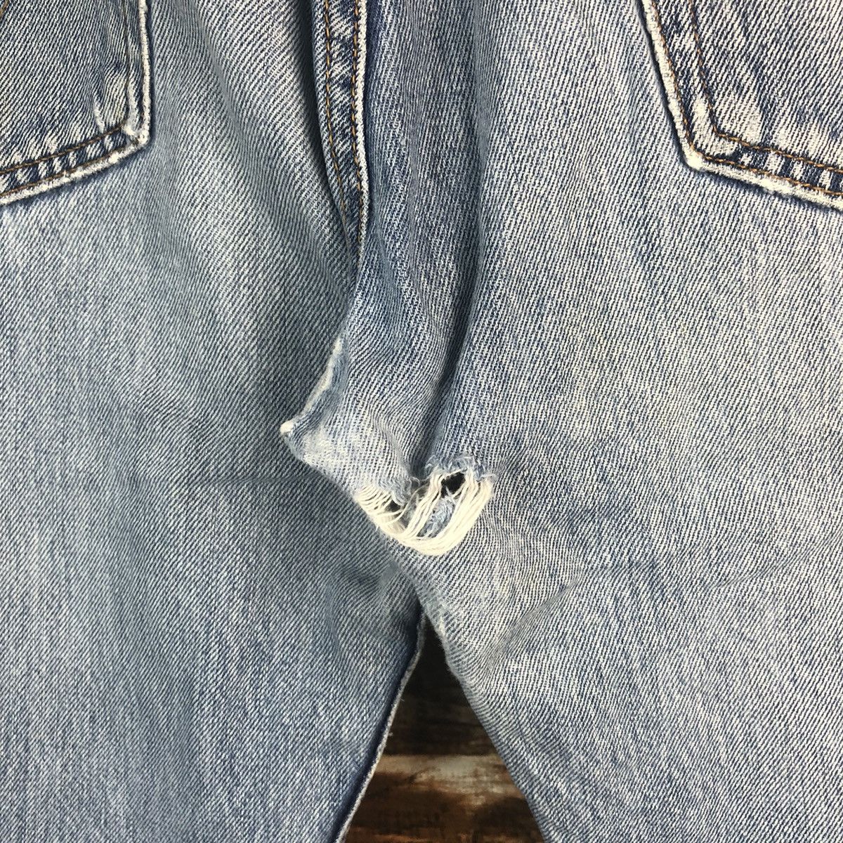 Levi's DL Levis 501 Blue jeans Denim Pants #C273 Size US 32 / EU 48 - 18 Thumbnail