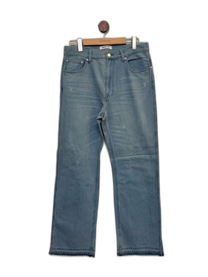 Japanese Brand Monkey Time Distressed Denim Pants for Summer Size US 34 / EU 50 - 1 Thumbnail