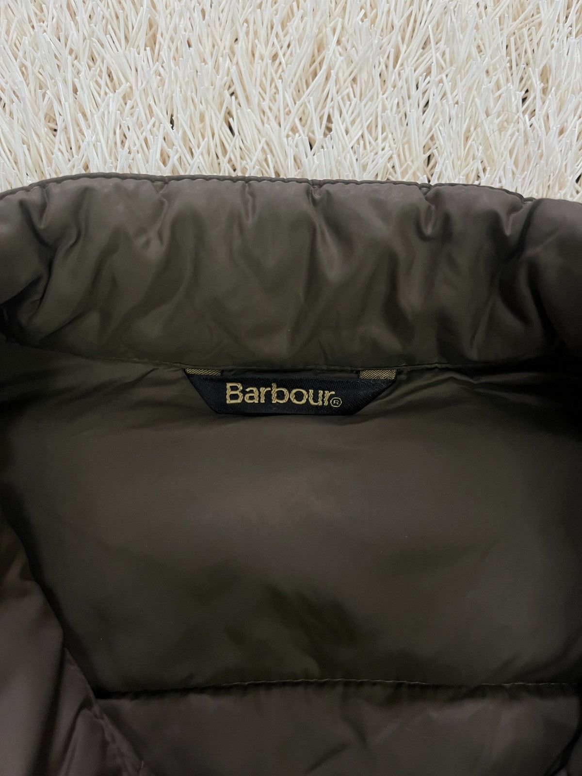 Barbour Men's Barbour International Handle Quilt Jacket Khaki Size US XL / EU 56 / 4 - 5 Thumbnail