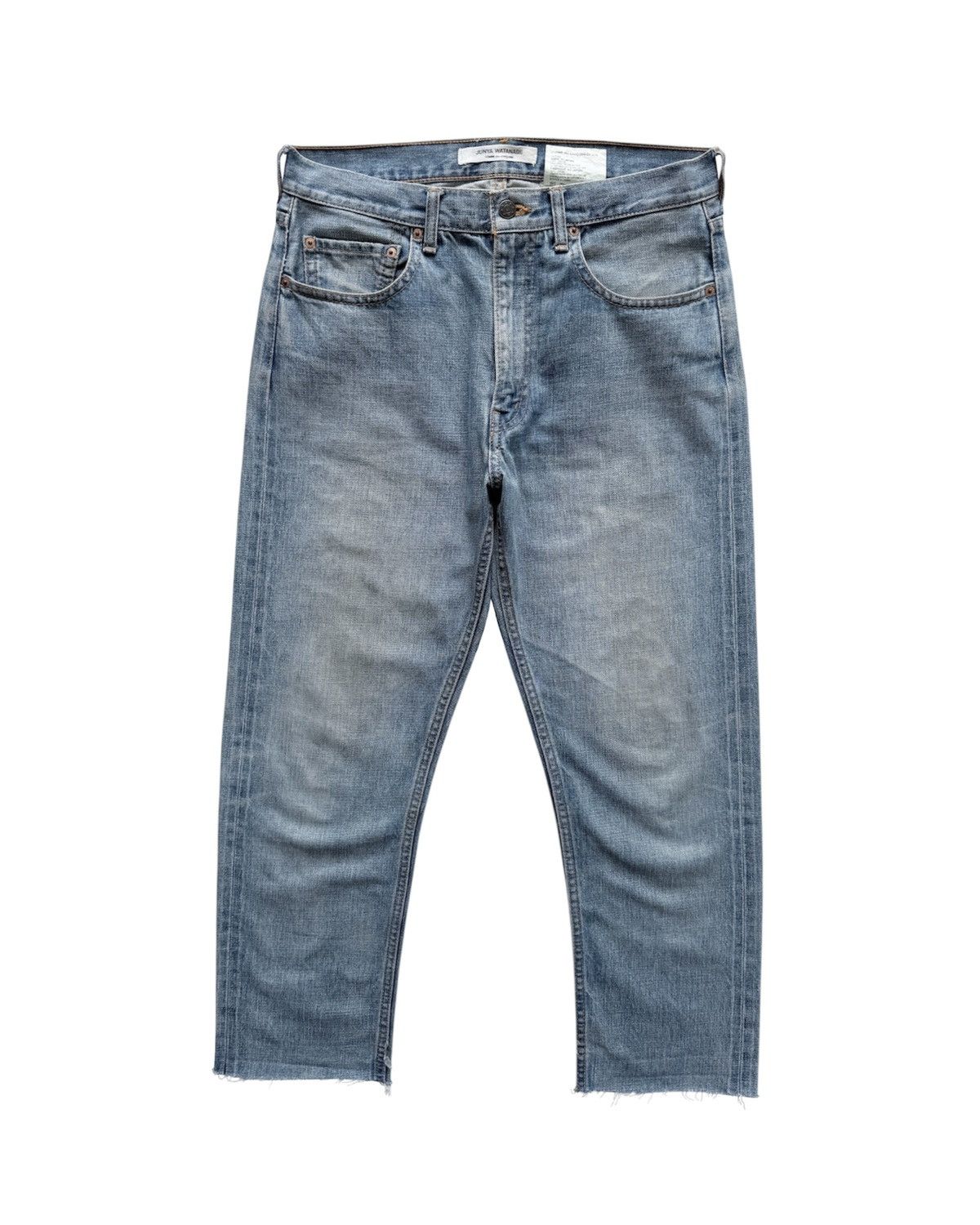 Comme des Garcons Junya Watanabe COMME des GARÇONS Straight Denim Jeans Size US 33 - 4 Thumbnail