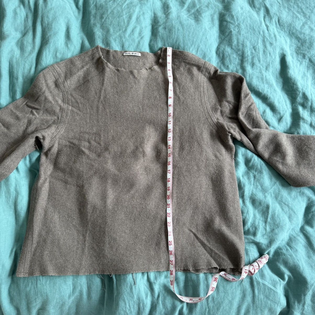 Our Legacy Craft Sweat Grey Wool Size US L / EU 52-54 / 3 - 5 Thumbnail
