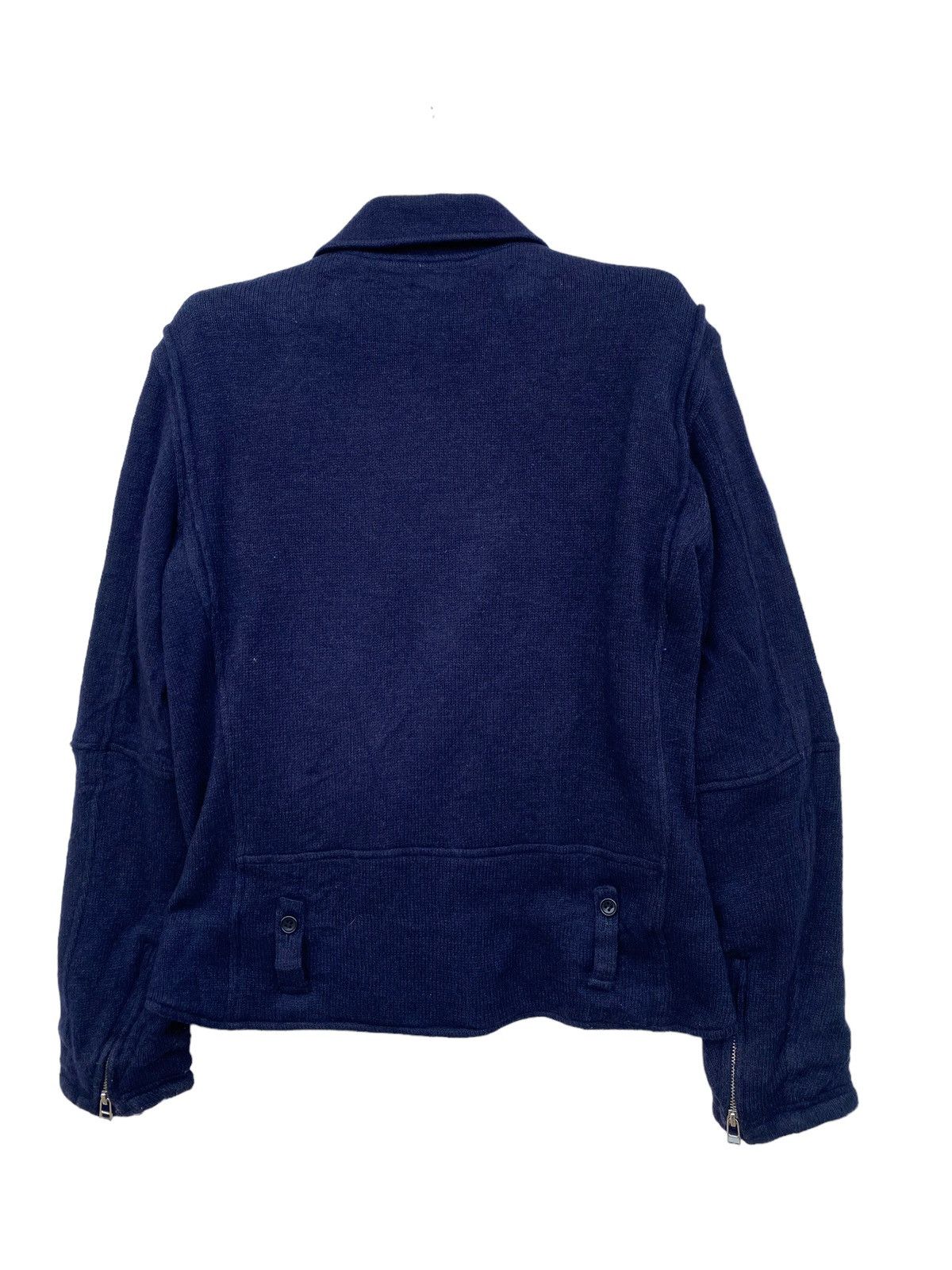 Issey Miyake Tsumori Chisato 2019 Autumn Winter Wooly Biker Jacket Size US S / EU 44-46 / 1 - 2 Thumbnail