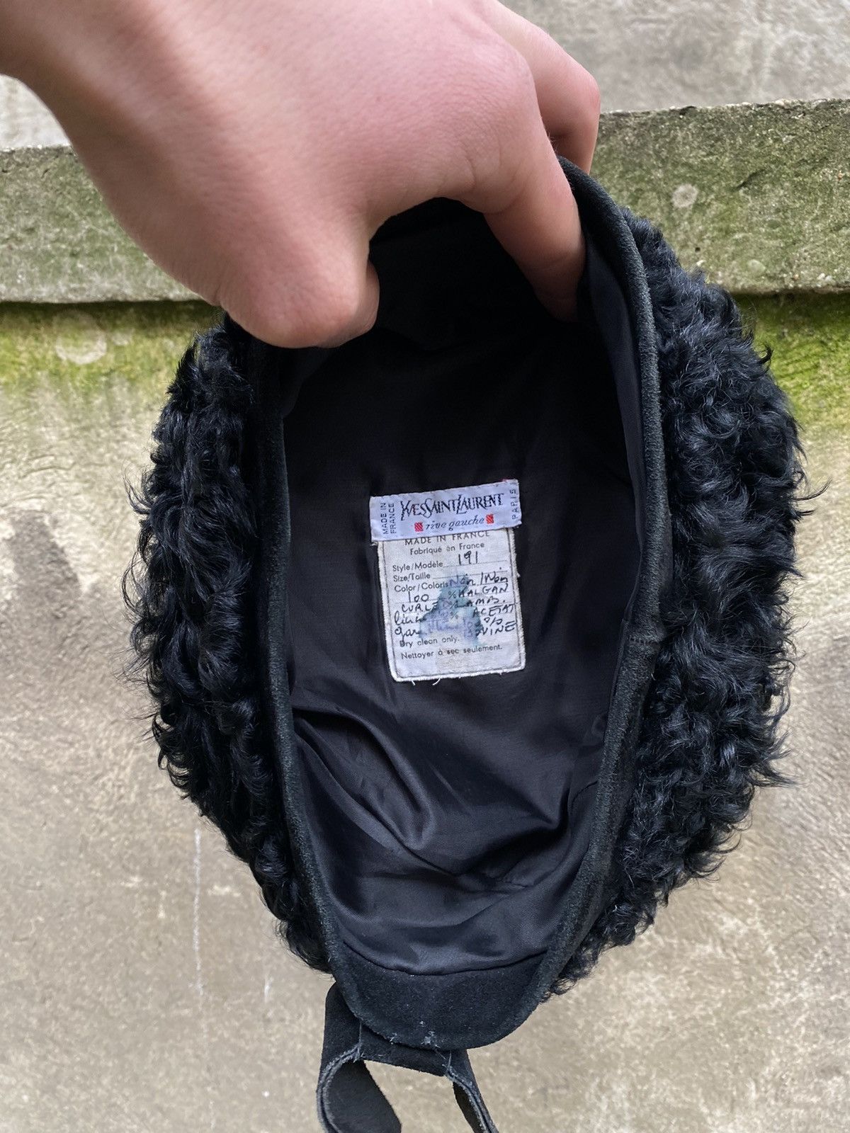 Vintage × Yves Saint Laurent Vintage Rare YvesSaintLaurent YSL Fur Hat Size ONE SIZE - 6 Thumbnail