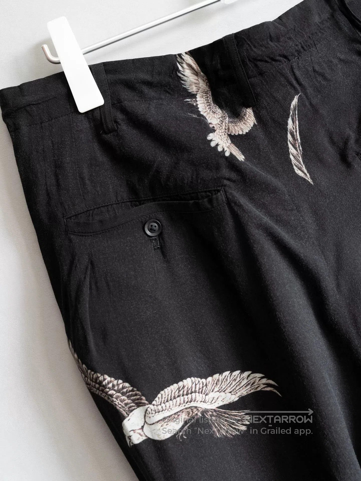 Yohji Yamamoto Yohji Yamamoto Black Crow Military Pants. Size US 27 - 8 Thumbnail