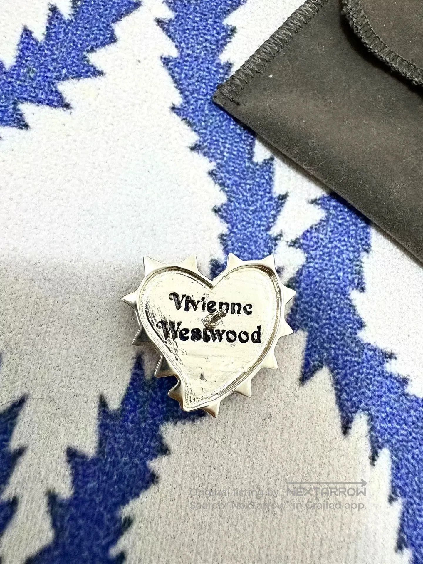 Vivienne Westwood vivienne westwood let it rock heart pin. Size ONE SIZE - 4 Thumbnail