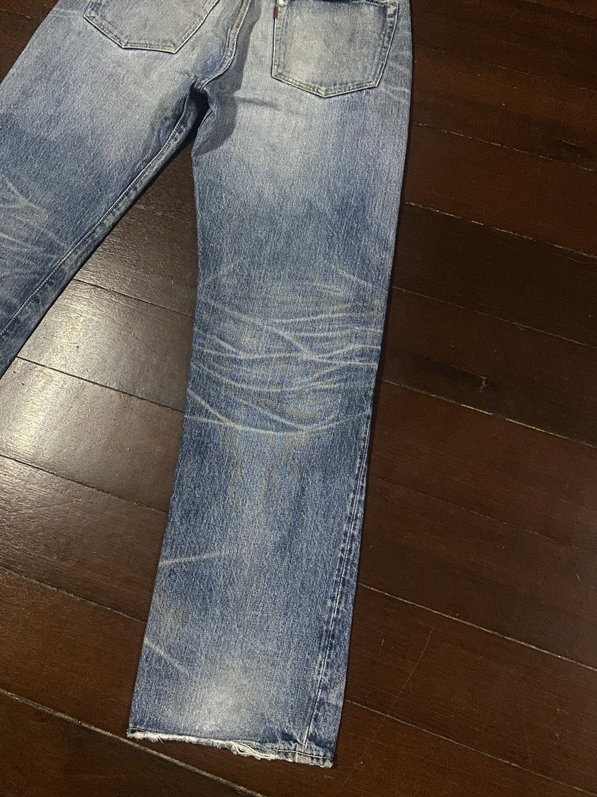 Warehouse FIRE 🔥 VINTAGE SUGAR CANES DISTRESSED NICE FADED Size US 31 - 12 Thumbnail