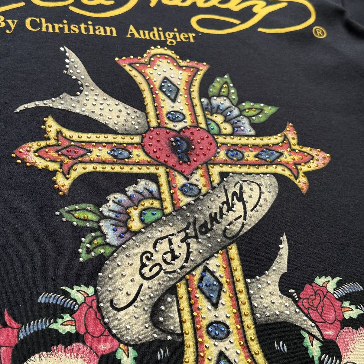 Other Ed Hardy Christian Audigier Y2K T-shirt Black Size XL / US 12-14 / IT 48-50 - 8 Thumbnail