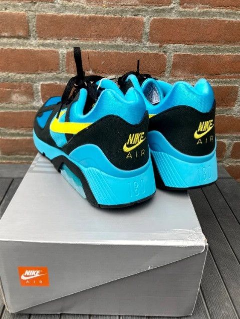 Nike Nike air 180 Baltic blue lightning black 42.5 new ds retro Size US 9 / EU 42 - 3 Thumbnail