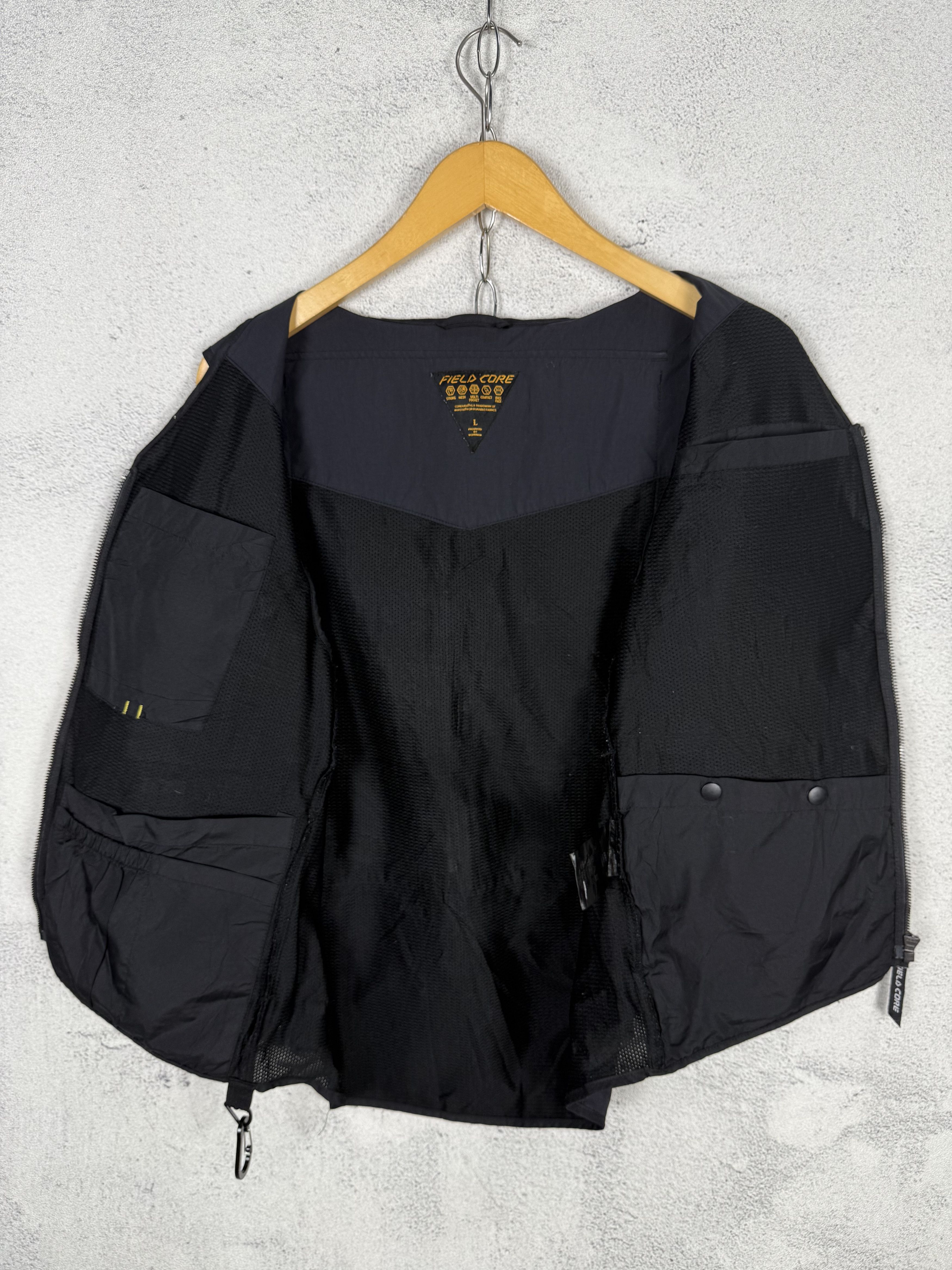 Japanese Brand Fieldcore Multi Pocket Tactical Cordura Vest Biker Size US M / EU 48-50 / 2 - 9 Thumbnail