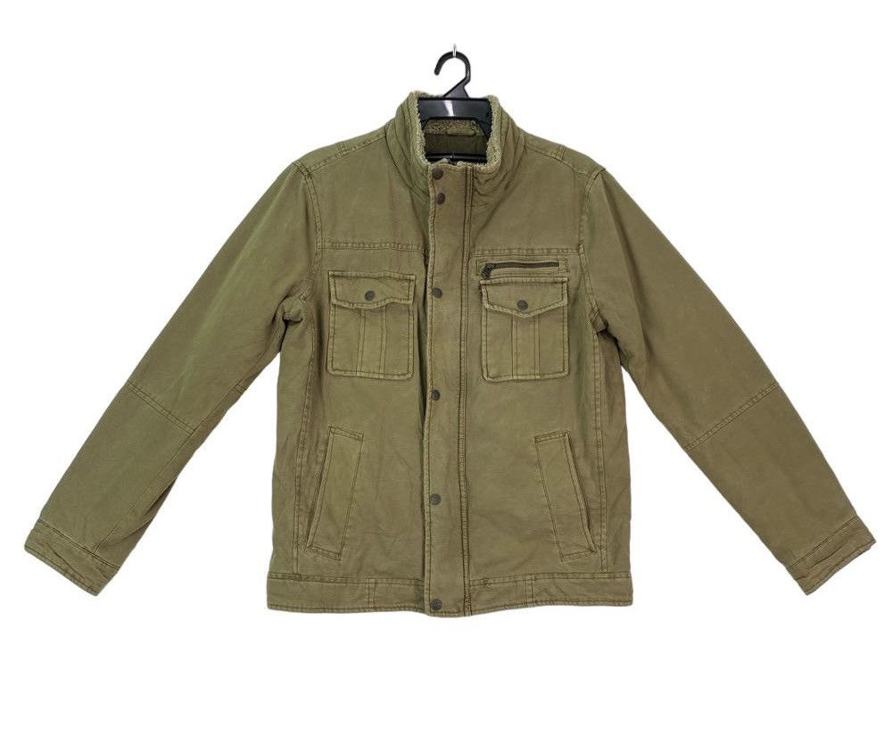 Levi's × Vintage Vtg 90s LEVIS quilted lined workwear jacket Size US M / EU 48-50 / 2 - 1 Thumbnail