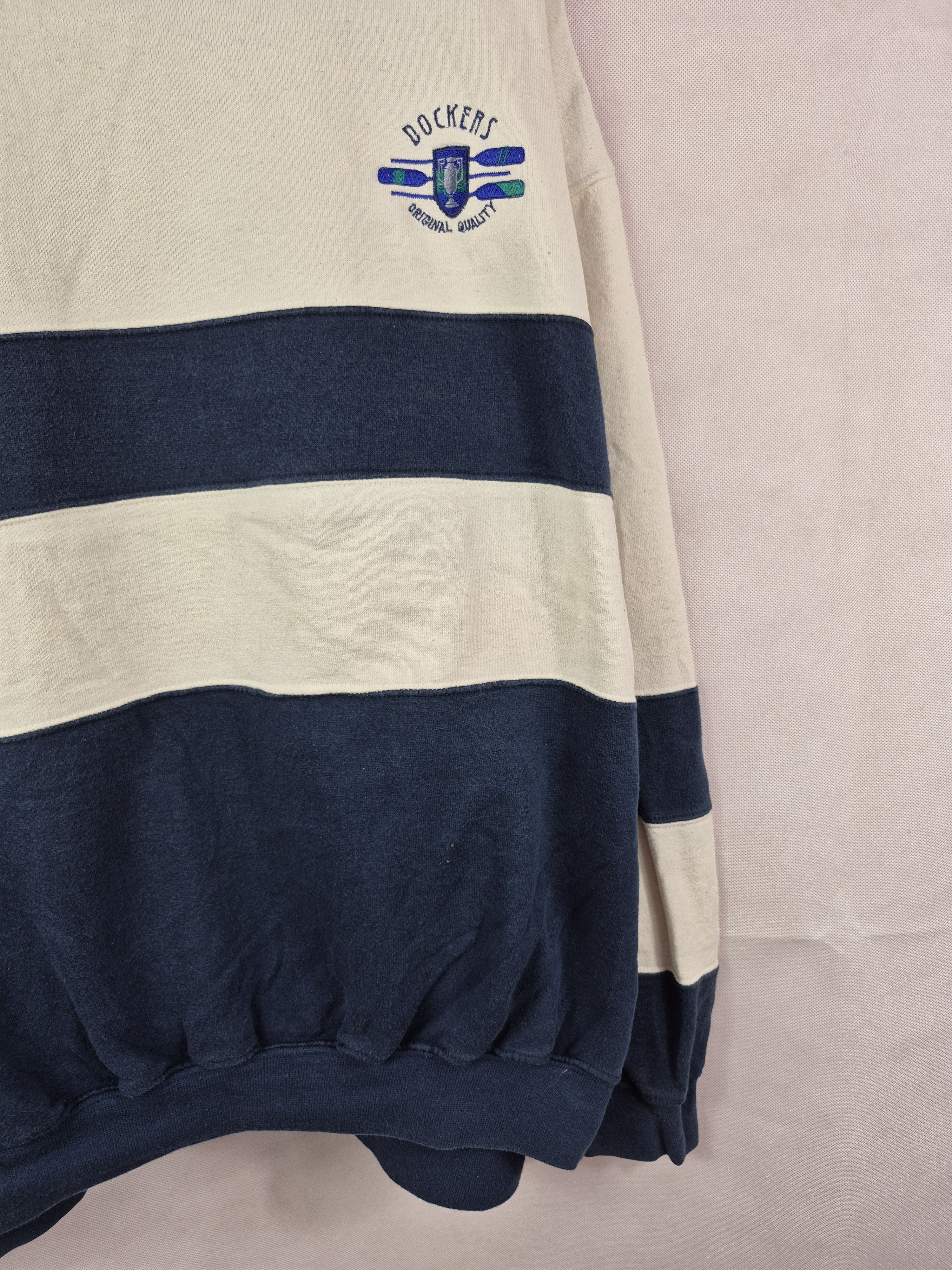 Dockers 🔥 Dockers Oversize Bigsize Sweatshirt Jumper Size US XXL / EU 58 / 5 - 4 Thumbnail
