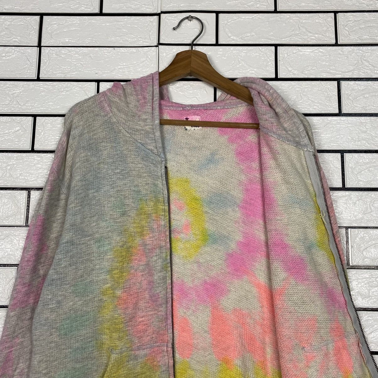 Japanese Brand Multi Color Trashed Acid Wash Style Coney Issey Miyake Size US M / EU 48-50 / 2 - 14 Thumbnail