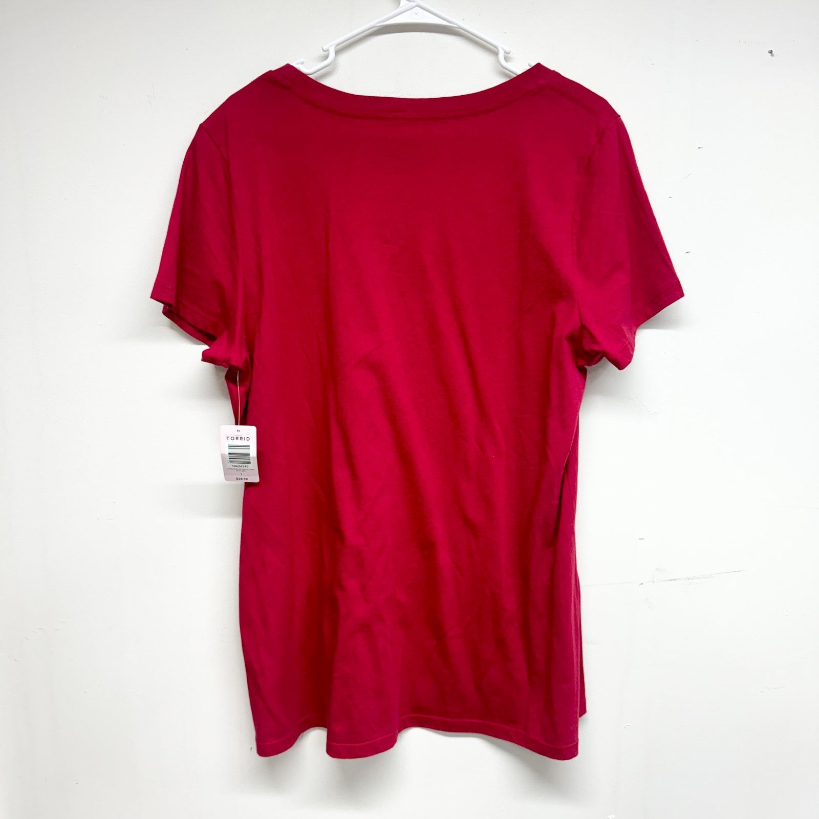 Other Torrid Women "No Selfie Control" Short Sleeve Shirt 1/1X NWT Size XL / US 12-14 / IT 48-50 - 4 Thumbnail