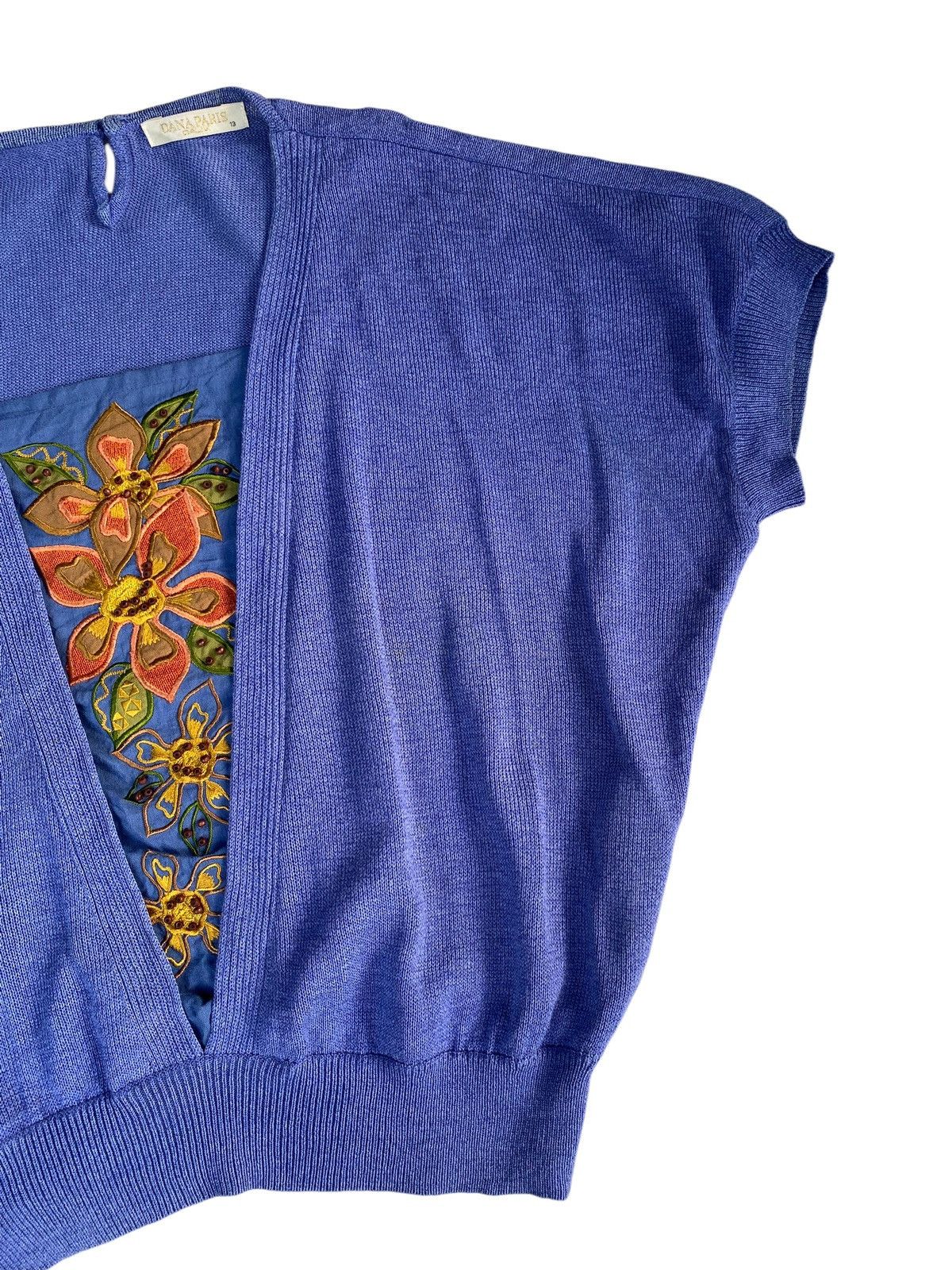 Japanese Brand × Vintage Vtg Dana Paris Knitwear Japanese Brand Size US L / EU 52-54 / 3 - 3 Thumbnail