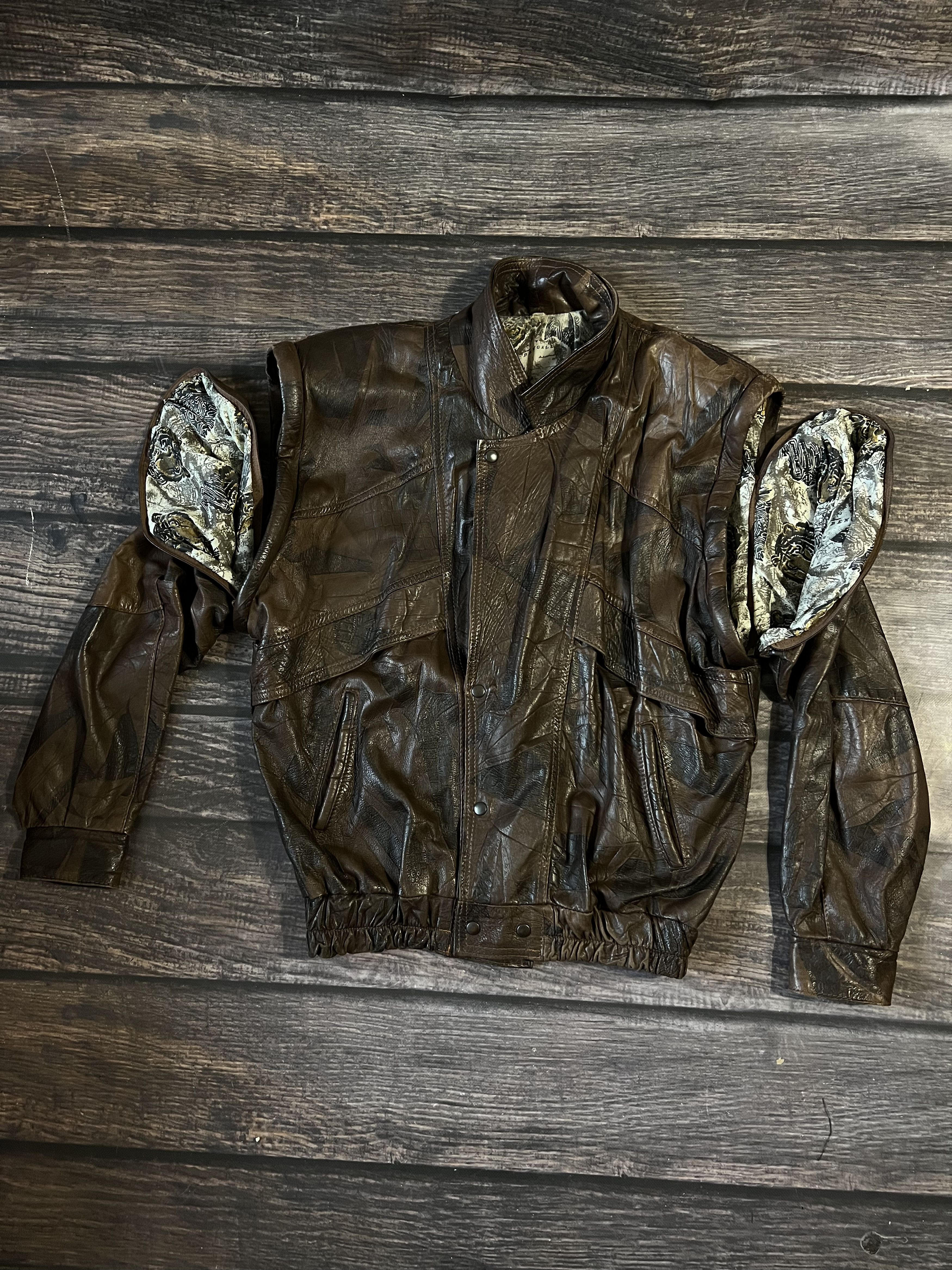 Leather Carol Christian Poell Style Transformer Leather Jacket y2k Size US XL / EU 56 / 4 - 3 Thumbnail