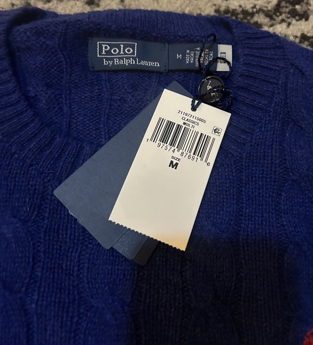 Polo Ralph Lauren Polo Ralph Lauren Featherweight Wool-Cashmere Sweater Size M / US 6-8 / IT 42-44 - 5 Thumbnail