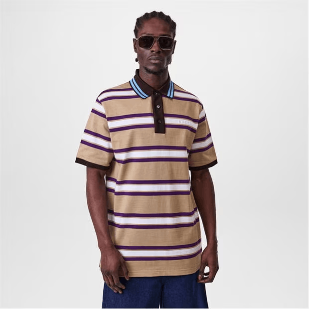 Gucci Short Sleeve Stripe Polo Size US L / EU 52-54 / 3 - 3 Thumbnail