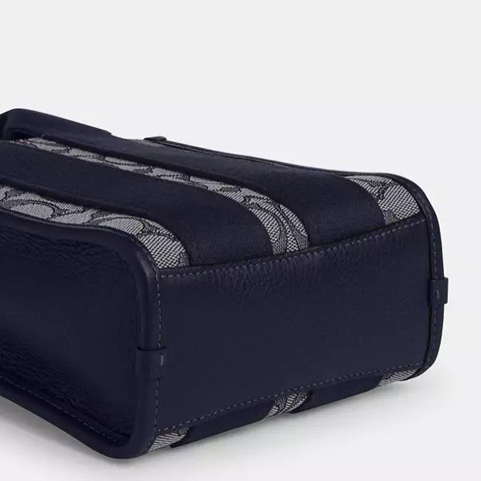 Coach NWT Coach Smith Mini Tote Bag CCL75 Gold/Navy/Midnight Navy Size ONE SIZE - 12 Thumbnail