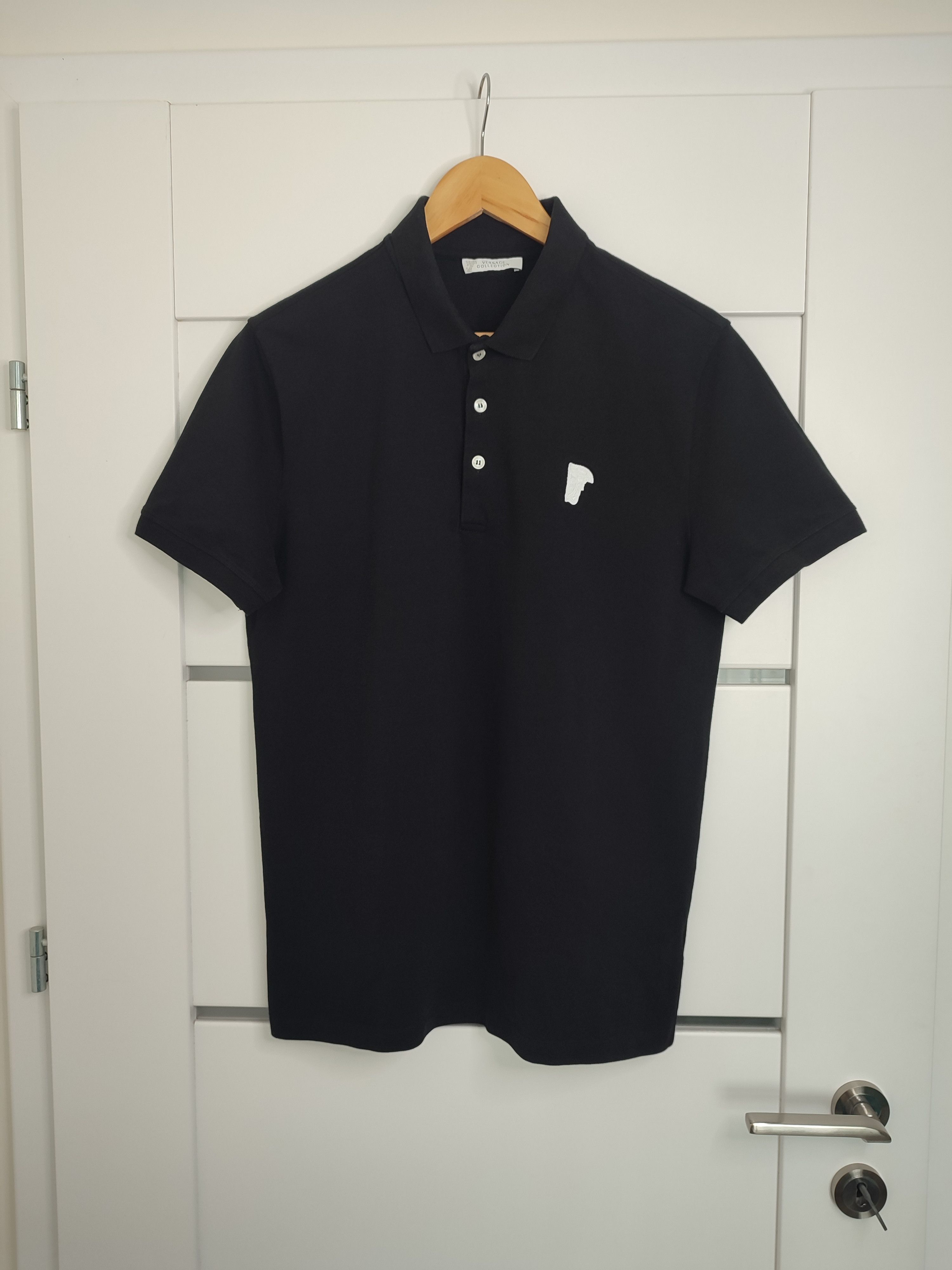 Versace Versace Collection polo black men Size US L / EU 52-54 / 3 - 2 Thumbnail