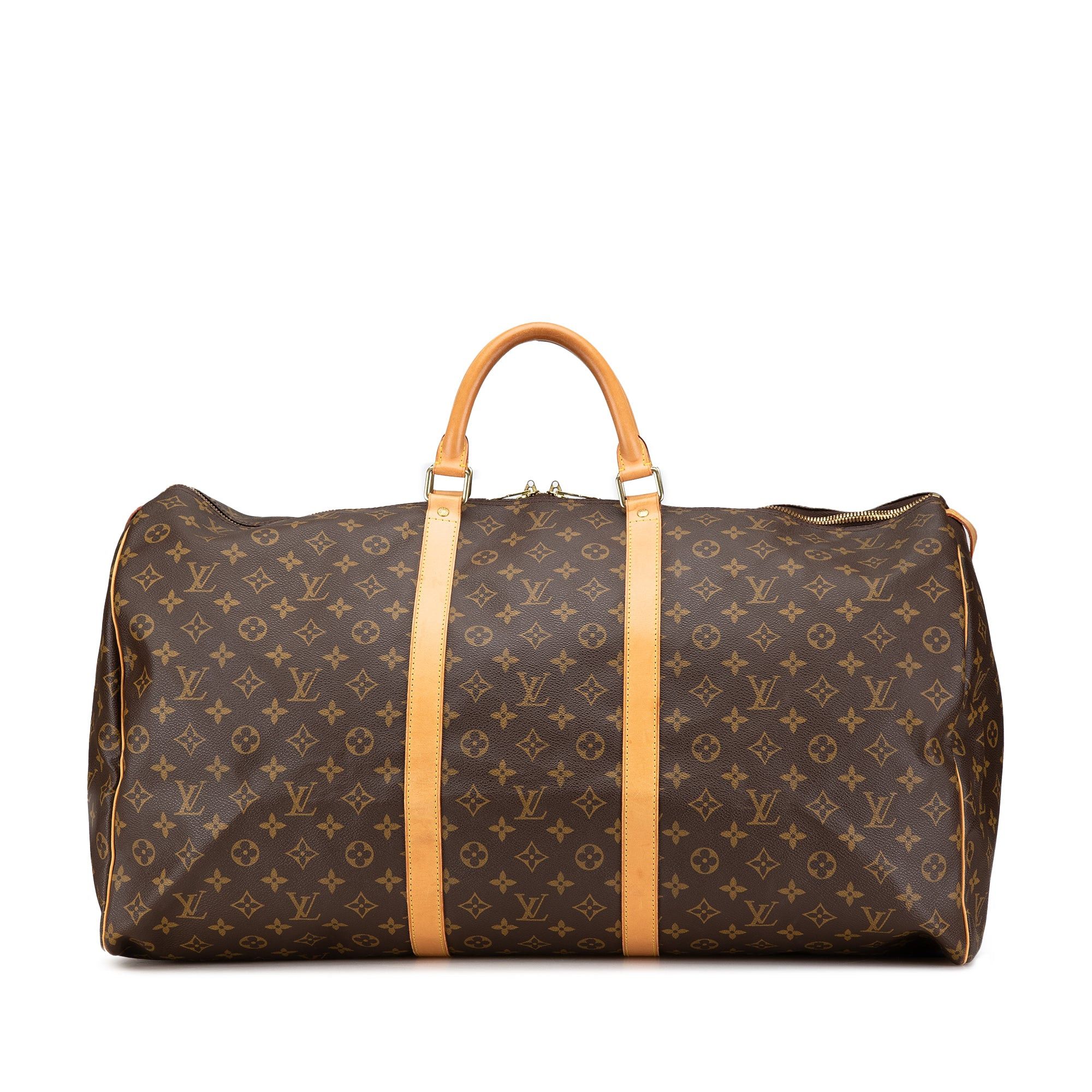 Louis Vuitton Louis Vuitton Monogram Keepall 60 Brown Size ONE SIZE - 1 Thumbnail