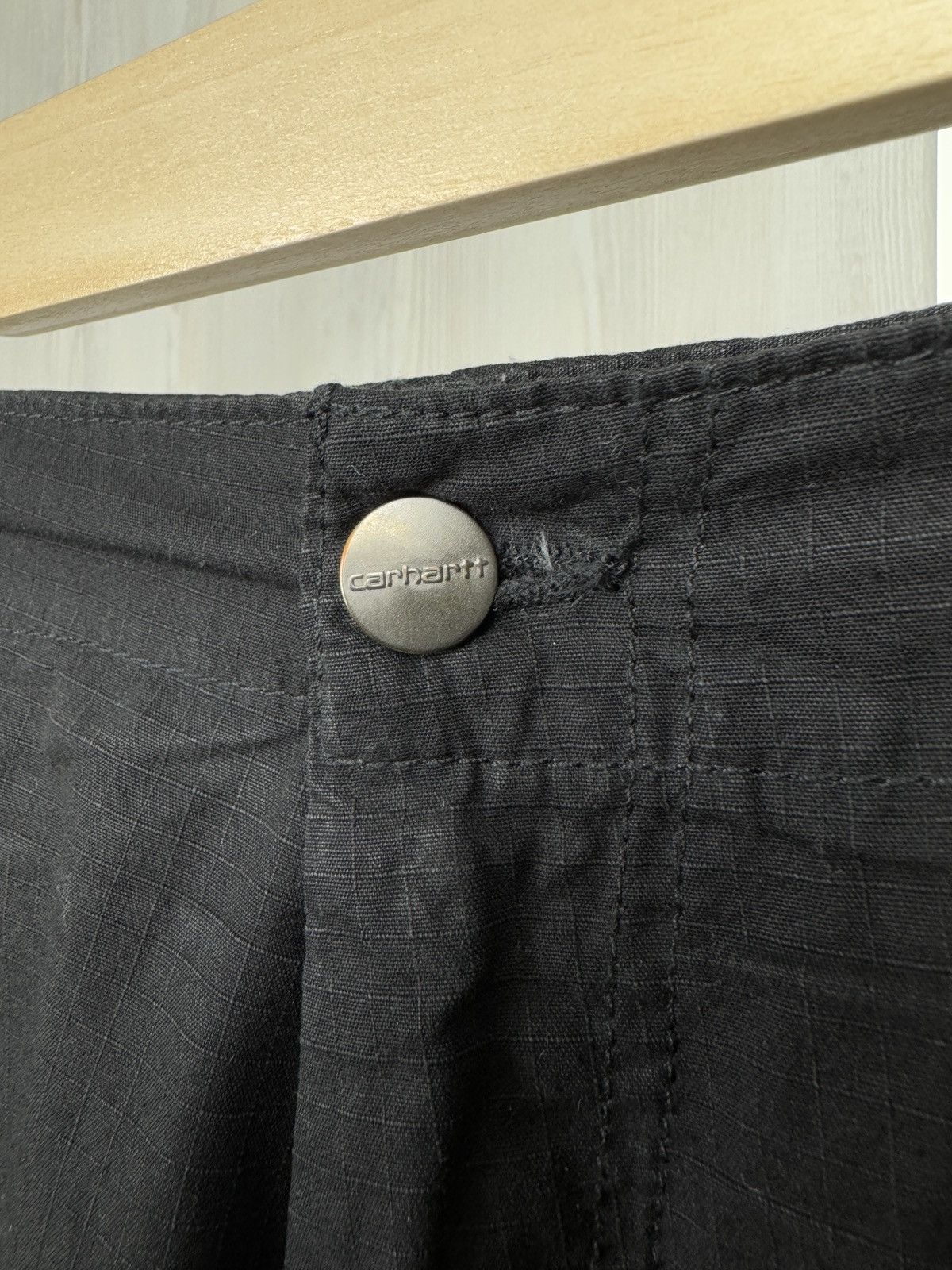 Carhartt Carhartt WIP Regular Cargo Pants Black distressed Size US 38 / EU 54 - 5 Thumbnail