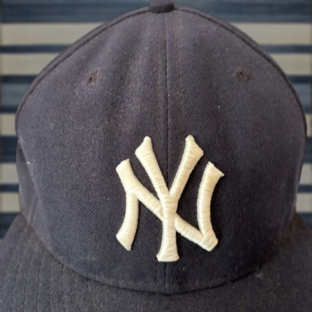 New Era NY Yankees MLB New Era 59FIFTY On Field Cool Base Hat Fitted 7 5/8 Navy White Unisex Adults Baseball Cap Mens/ Womens Size ONE SIZE - 1 Thumbnail
