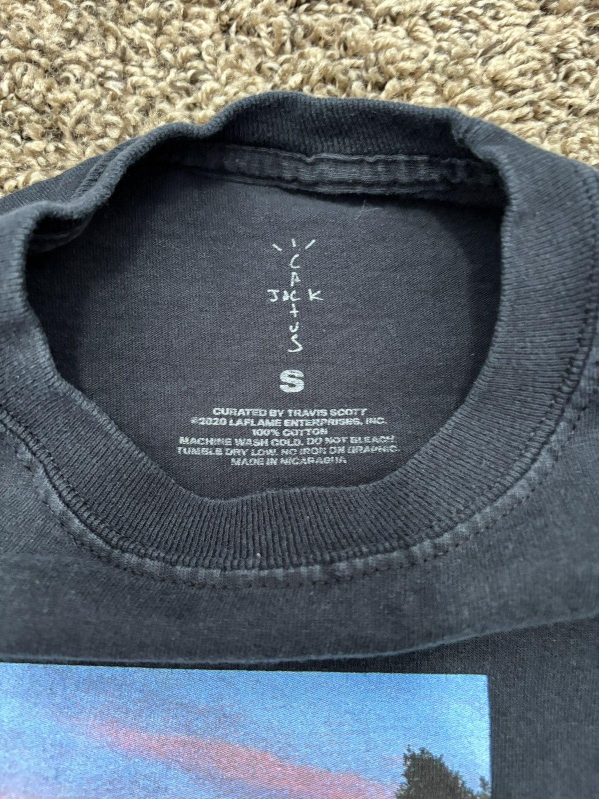 Travis Scott Jackboys Photo L/S Shirt Black Small Cactus Jack Size US S / EU 44-46 / 1 - 4 Thumbnail