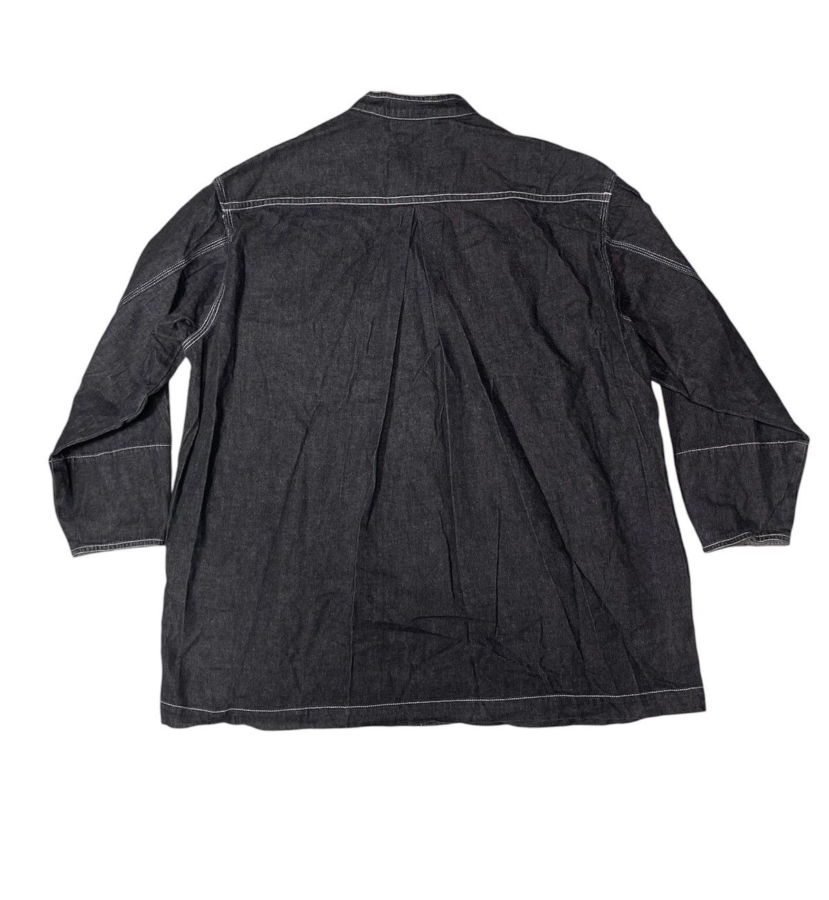 Issey Miyake Issey Miyake Studio Denim Work Jacket Size US L / EU 52-54 / 3 - 2 Thumbnail