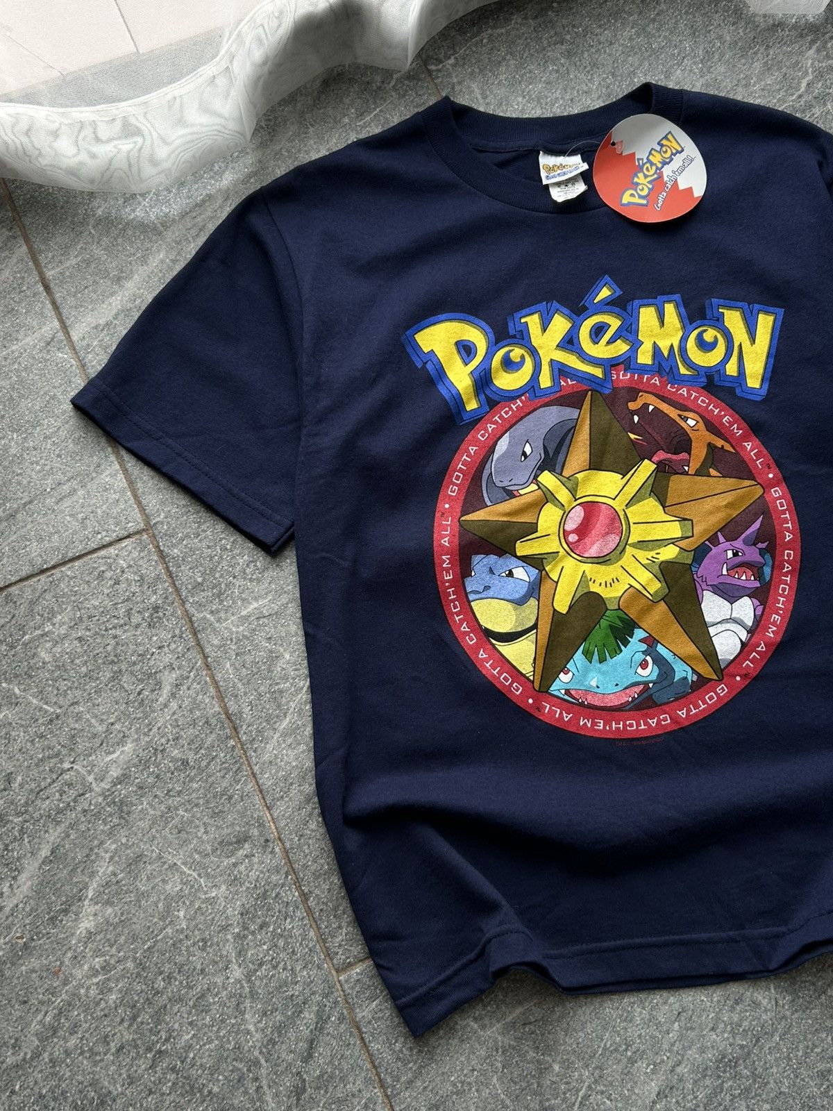 Pokemon New Vintage tee shirt 1999 pokemon rare y2k nintendo Size US XS / EU 42 / 0 - 4 Thumbnail