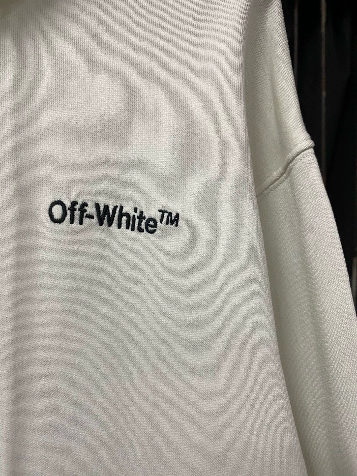 Off-White Ow sweatshirt hoodie M 95% new Size M / US 6-8 / IT 42-44 - 5 Thumbnail
