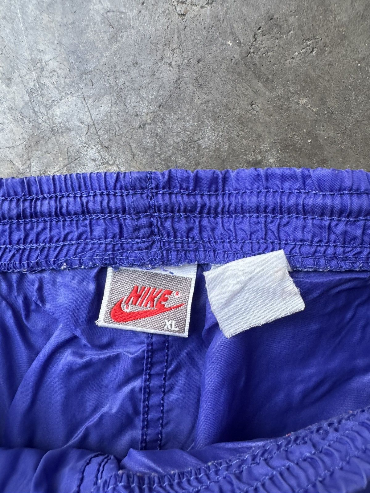 Nike × Vintage Vintage 80’s/90’s Nike Baggy Jogger Track Pants Nylon Size US 34 / EU 50 - 2 Thumbnail