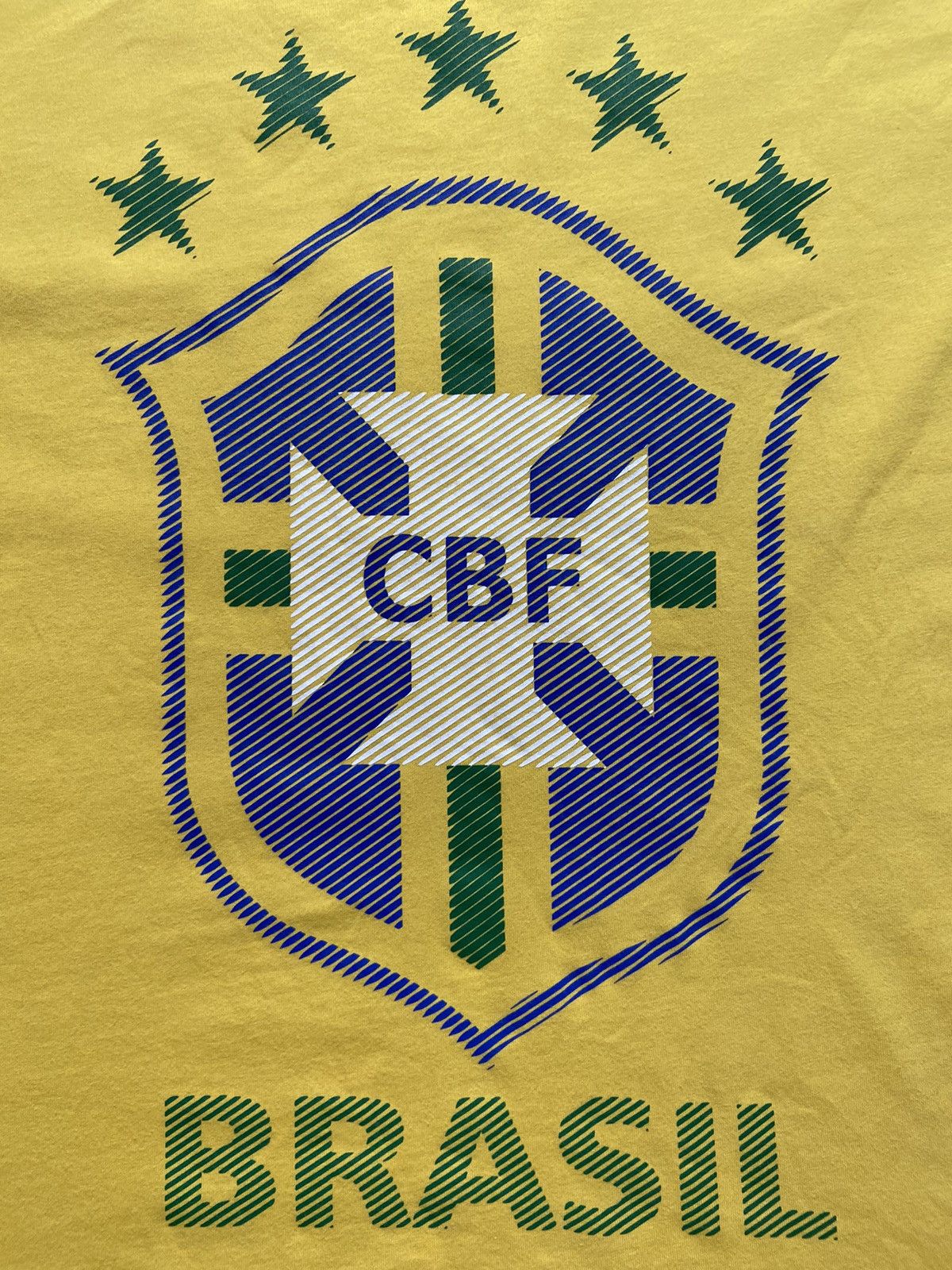 Nike Vintage Nike Y2K Brazil Tee Shirt Size US XL / EU 56 / 4 - 2 Thumbnail