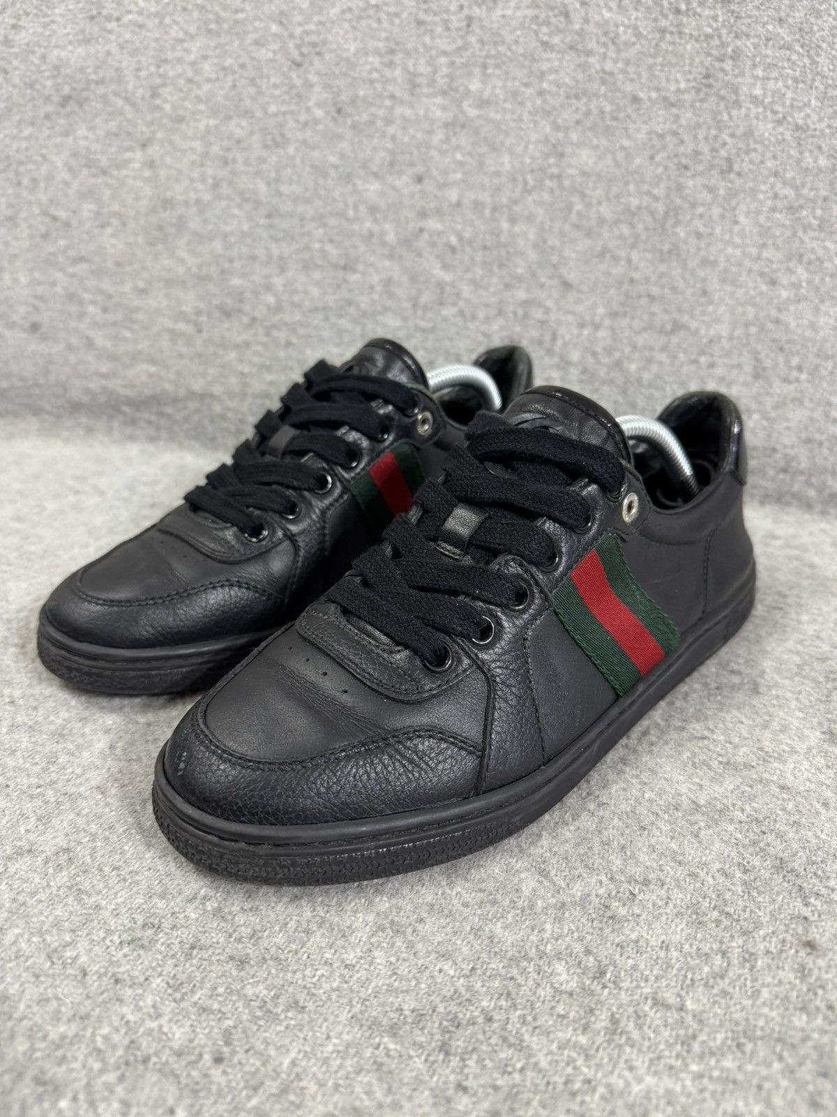 Gucci Gucci Ace Coda Web Stripe Low Leather Sneakers size 36 Italy Size US 6 / IT 36 - 6 Thumbnail