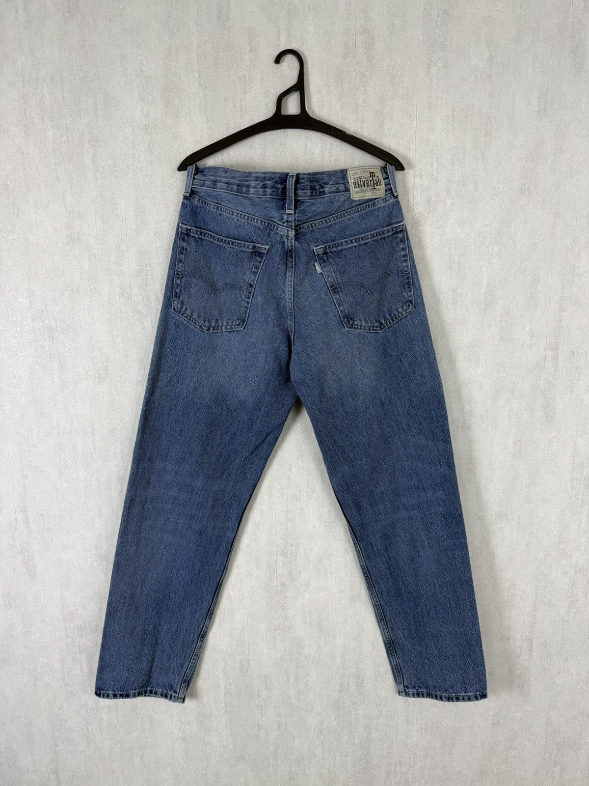 Levi's Levi’s Silver Tab Men’s Loose Fit Blue Denim Jeans Pants Size US 30 / EU 46 - 7 Thumbnail