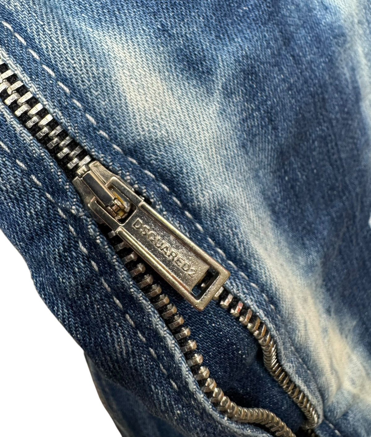 Dsquared2 Dsquared2 Skinny Jeans Ankle Zip Crop Women size 40 Size 27" / US 4 / IT 40 - 19 Thumbnail